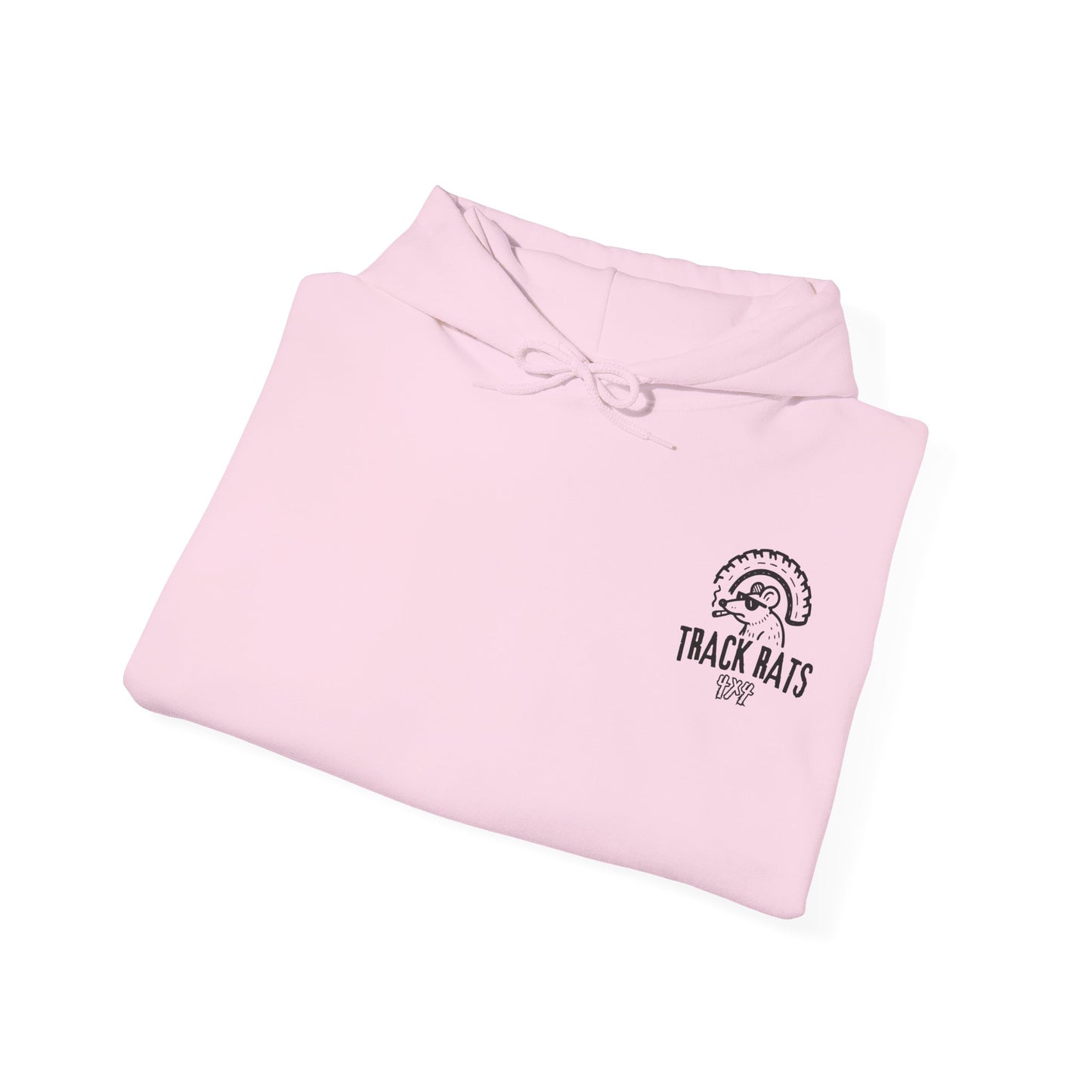 Track Rats 4x4 “off road or off ya head” (black logo) Hoodie