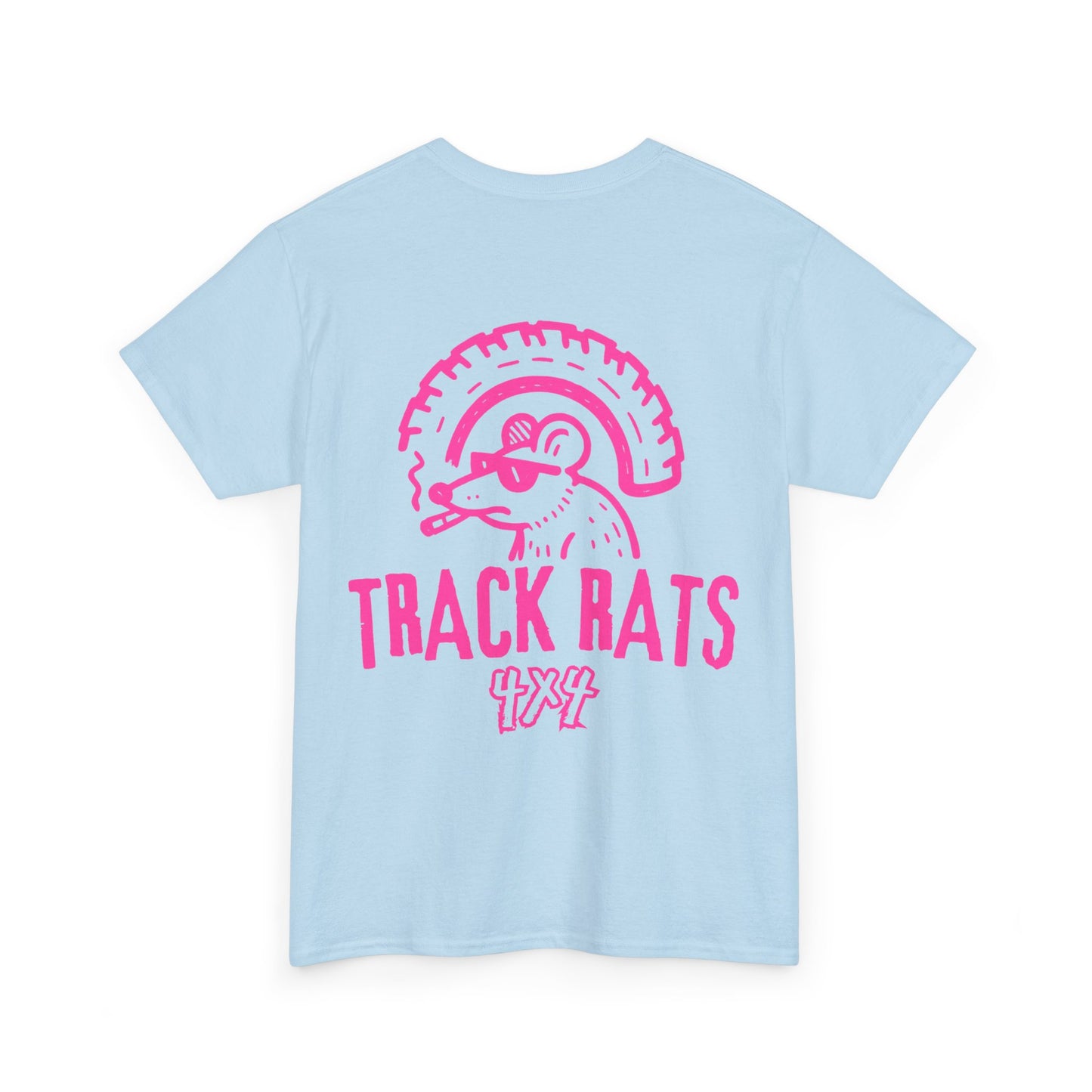 Tracks Rats 4x4 (pink logo) t-shirt