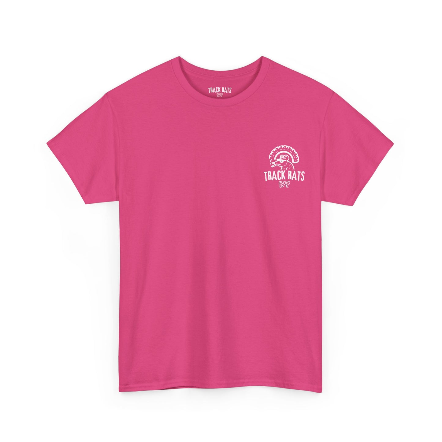 Track Rats 4x4 “off road or off ya head” (white logo) t-shirt