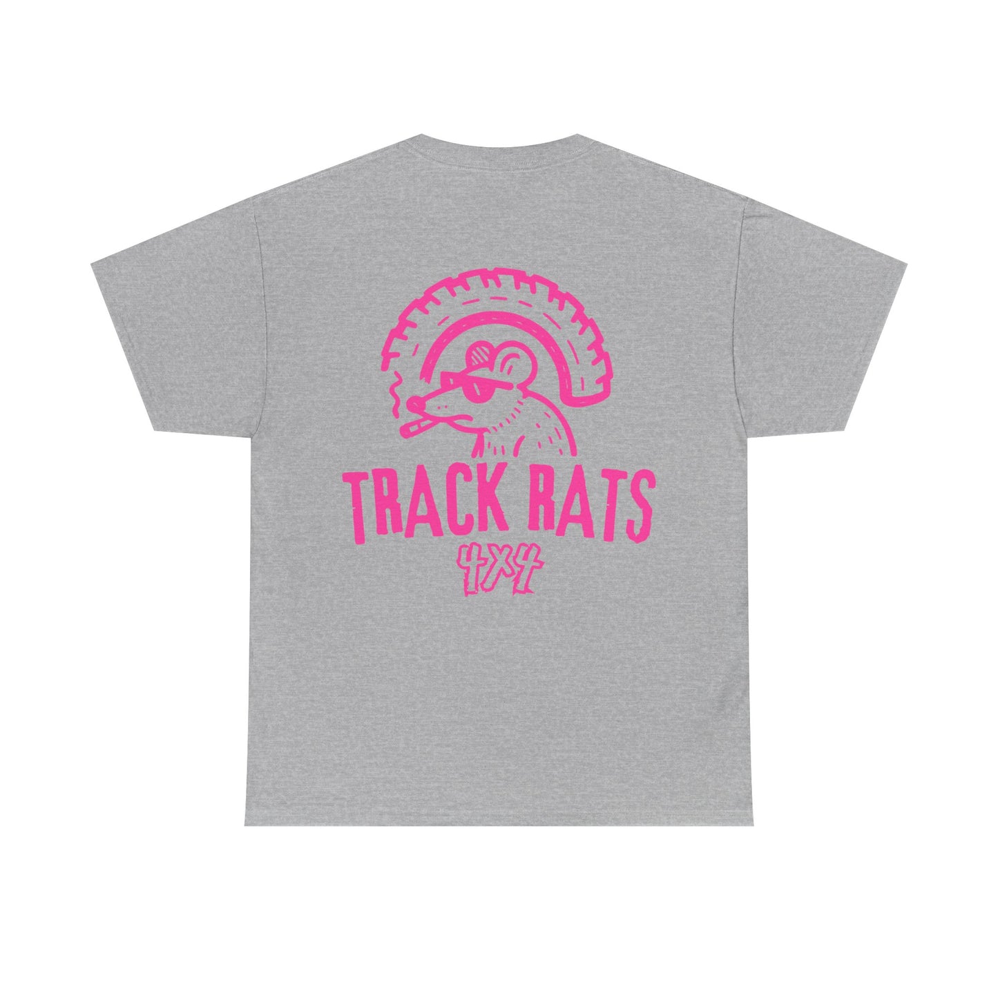 Tracks Rats 4x4 (pink logo) t-shirt