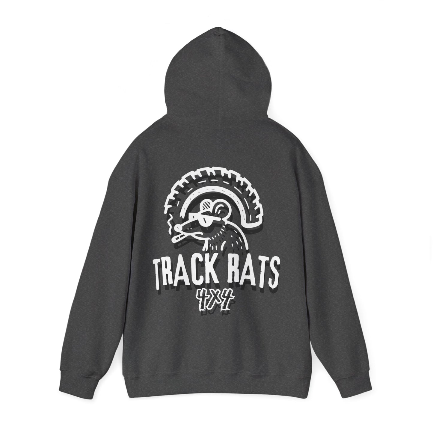Tracks Rats 4x4 (white logo) hoodie