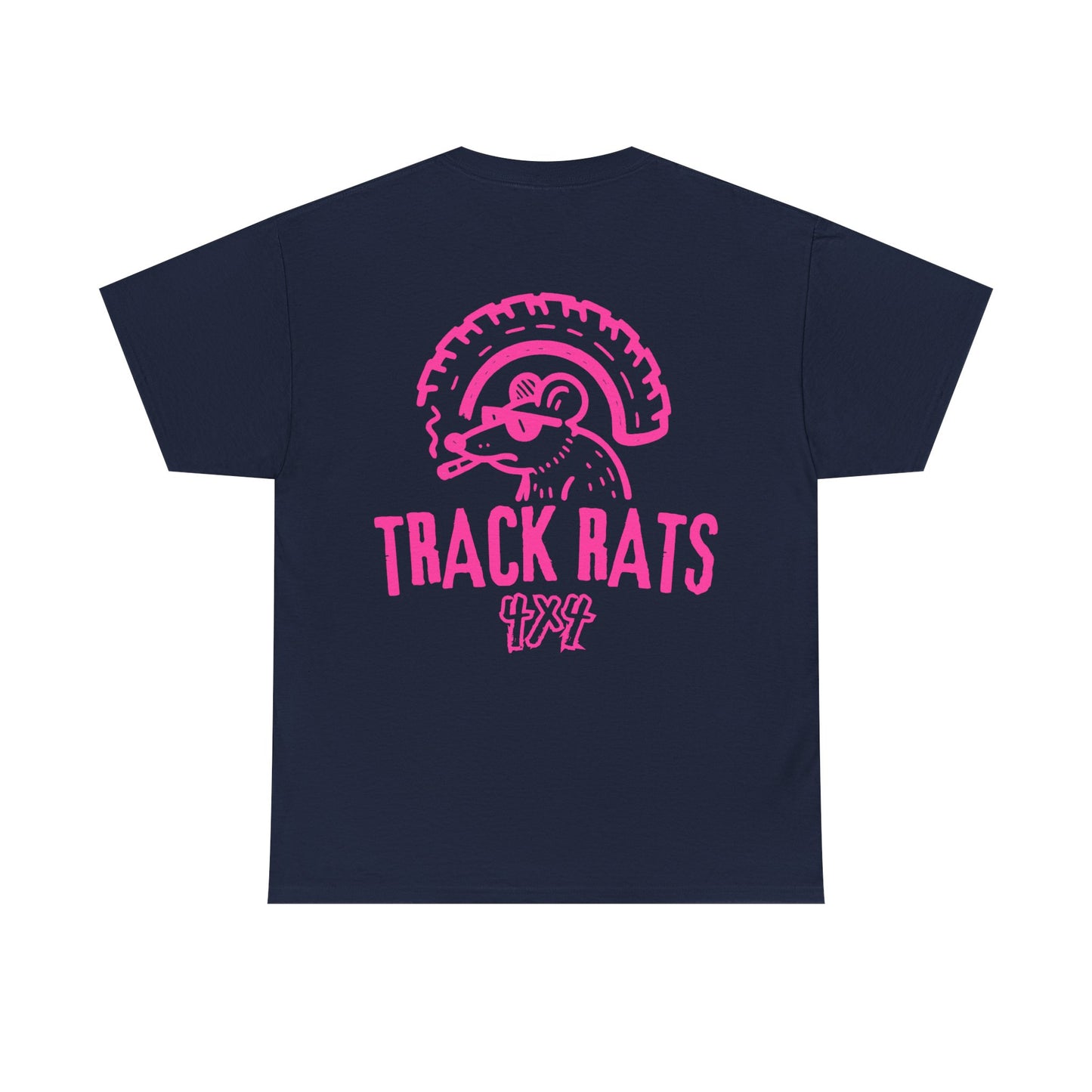 Tracks Rats 4x4 (pink logo) t-shirt