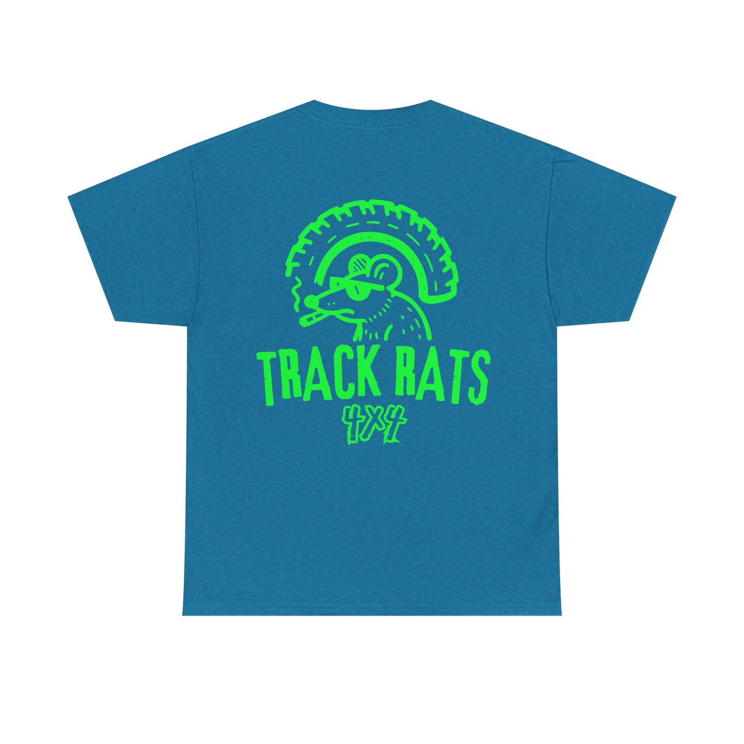 Tracks Rats 4x4 (green logo) t-shirt