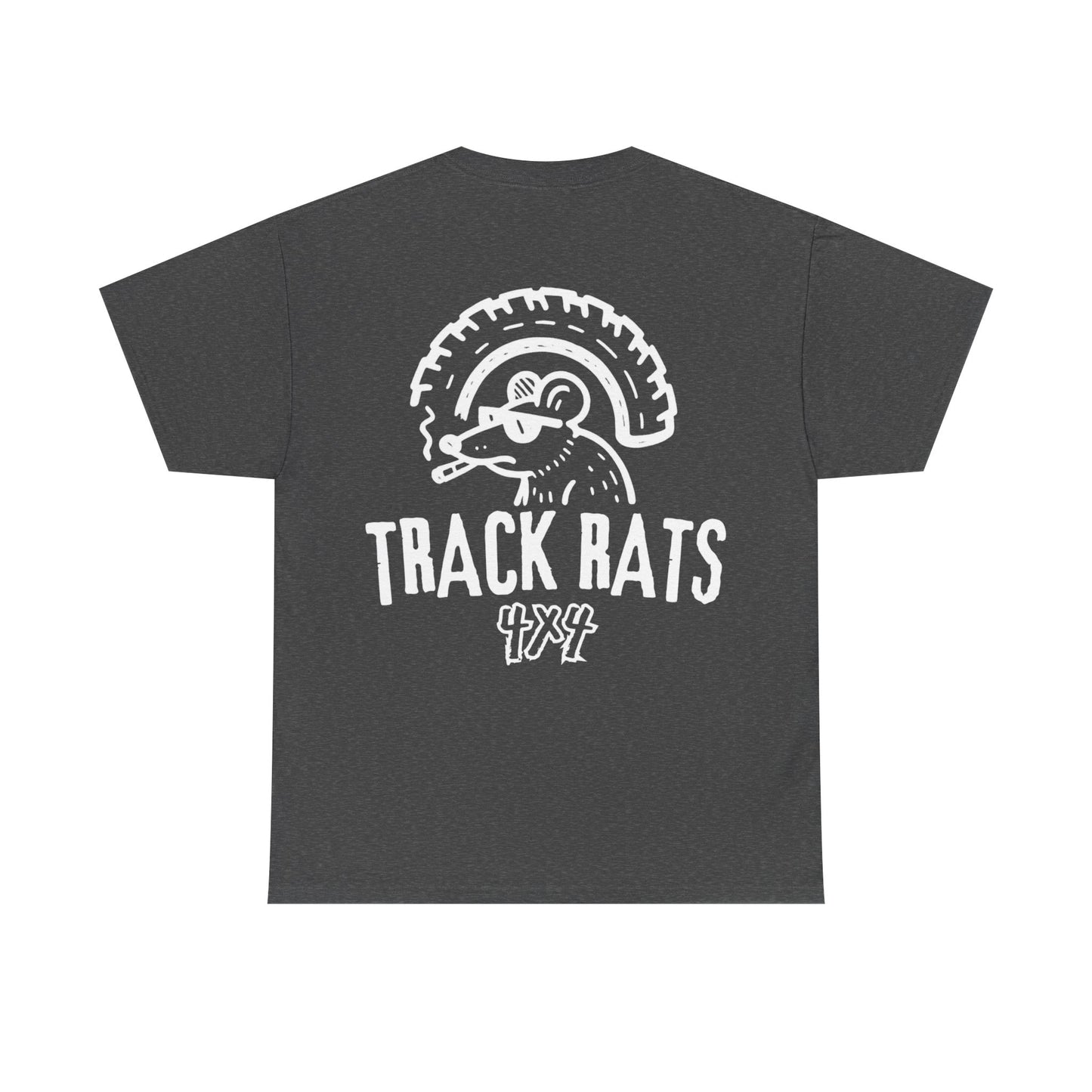 Track Rats 4x4 (white logo) t-shirt