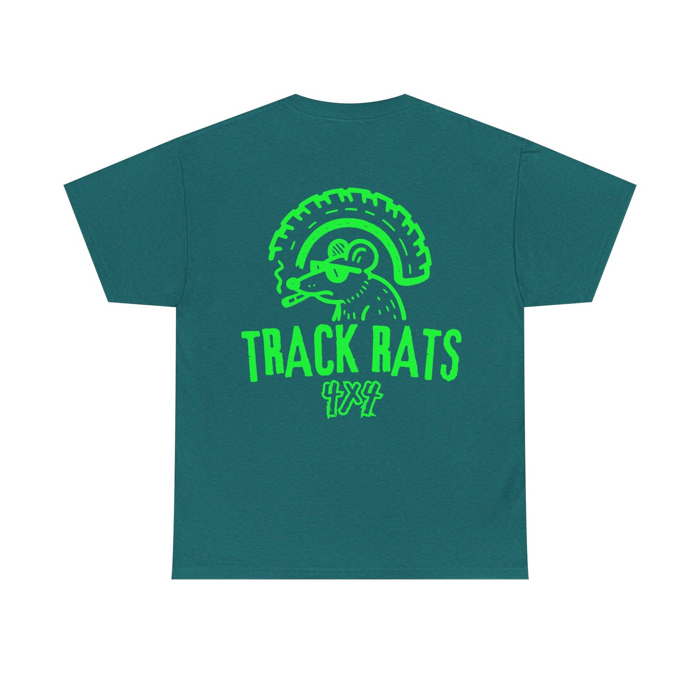 Tracks Rats 4x4 (green logo) t-shirt