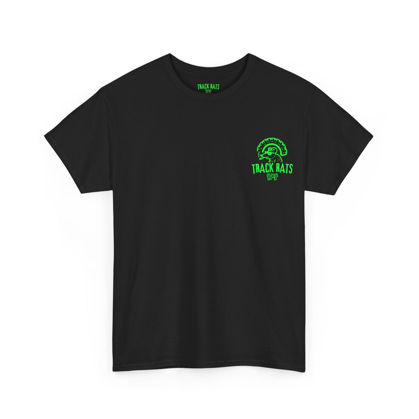 Tracks Rats 4x4 (green logo) t-shirt