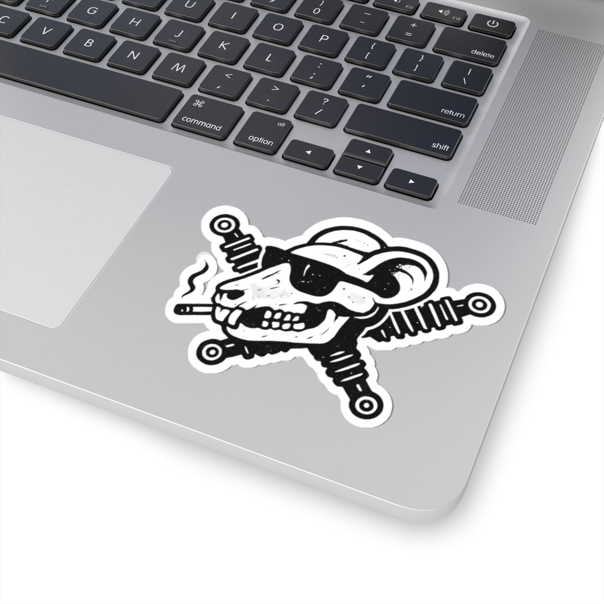 Track Rats 4x4 Skull Shocks Sticker 💀