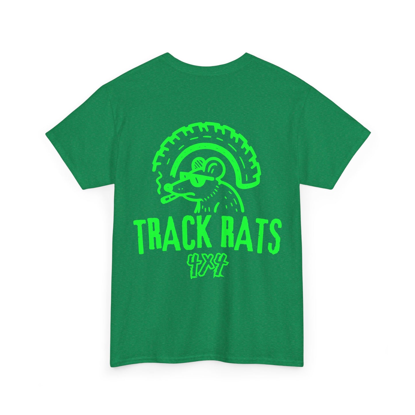 Tracks Rats 4x4 (green logo) t-shirt