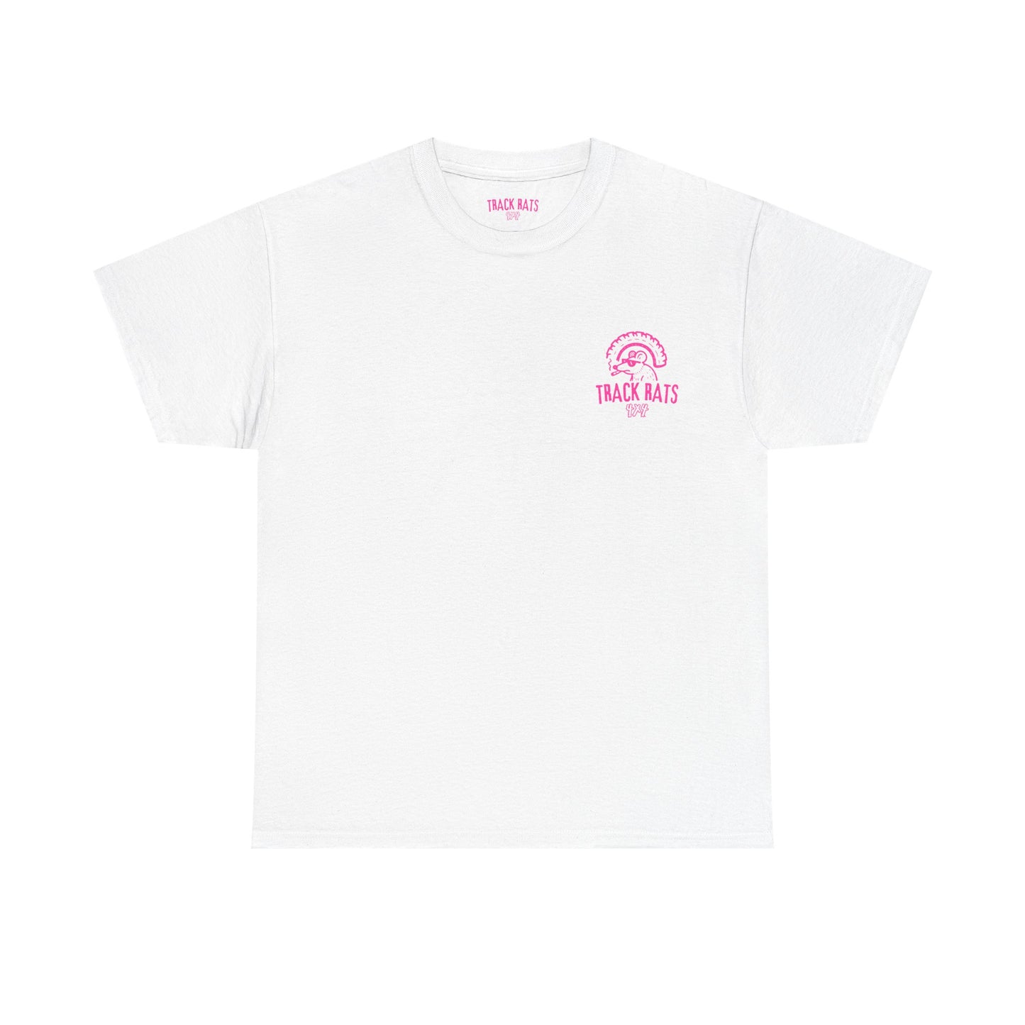 Tracks Rats 4x4 (pink logo) t-shirt