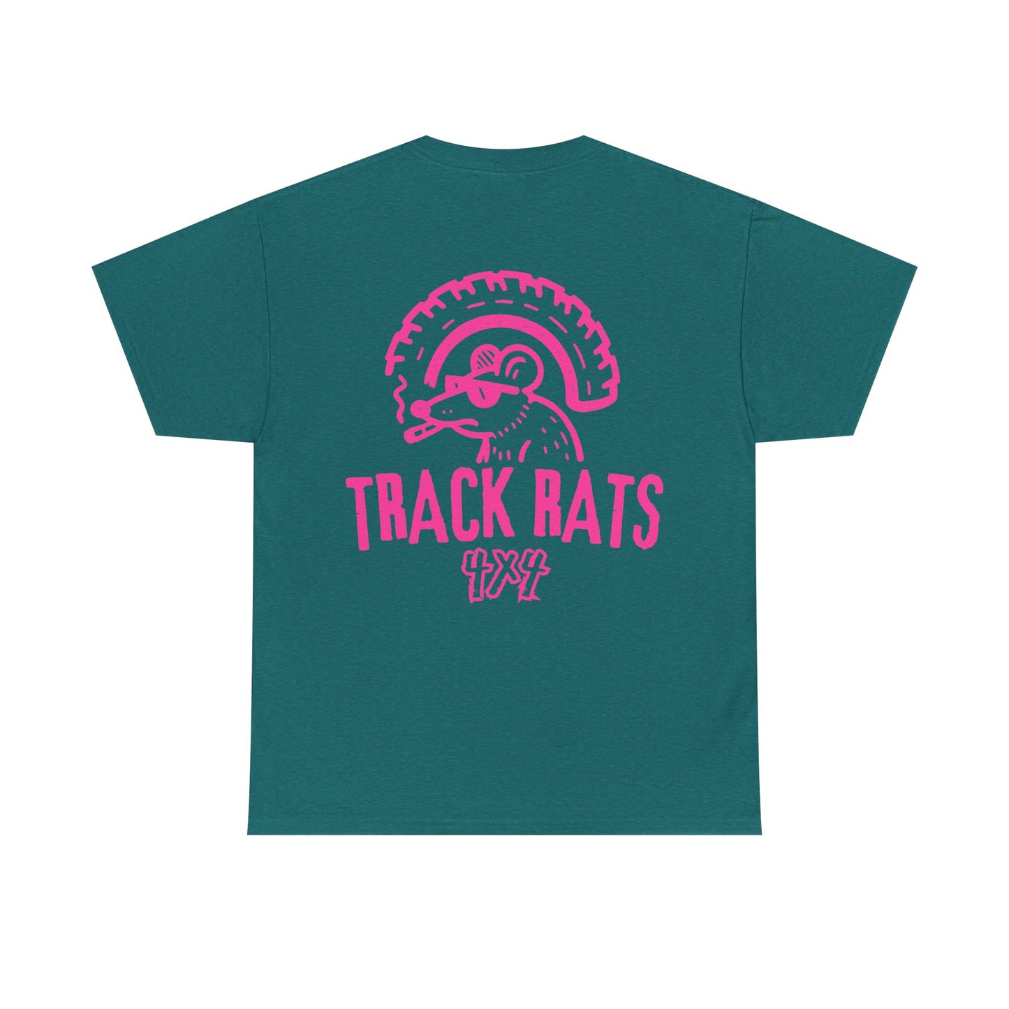 Tracks Rats 4x4 (pink logo) t-shirt