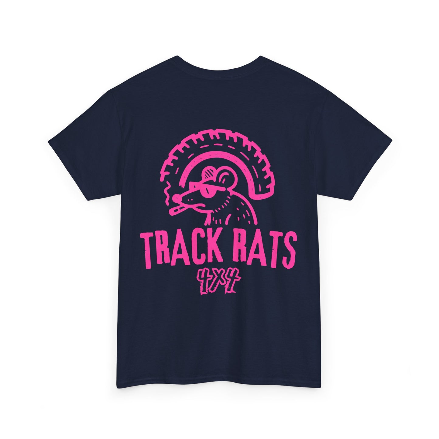 Tracks Rats 4x4 (pink logo) t-shirt