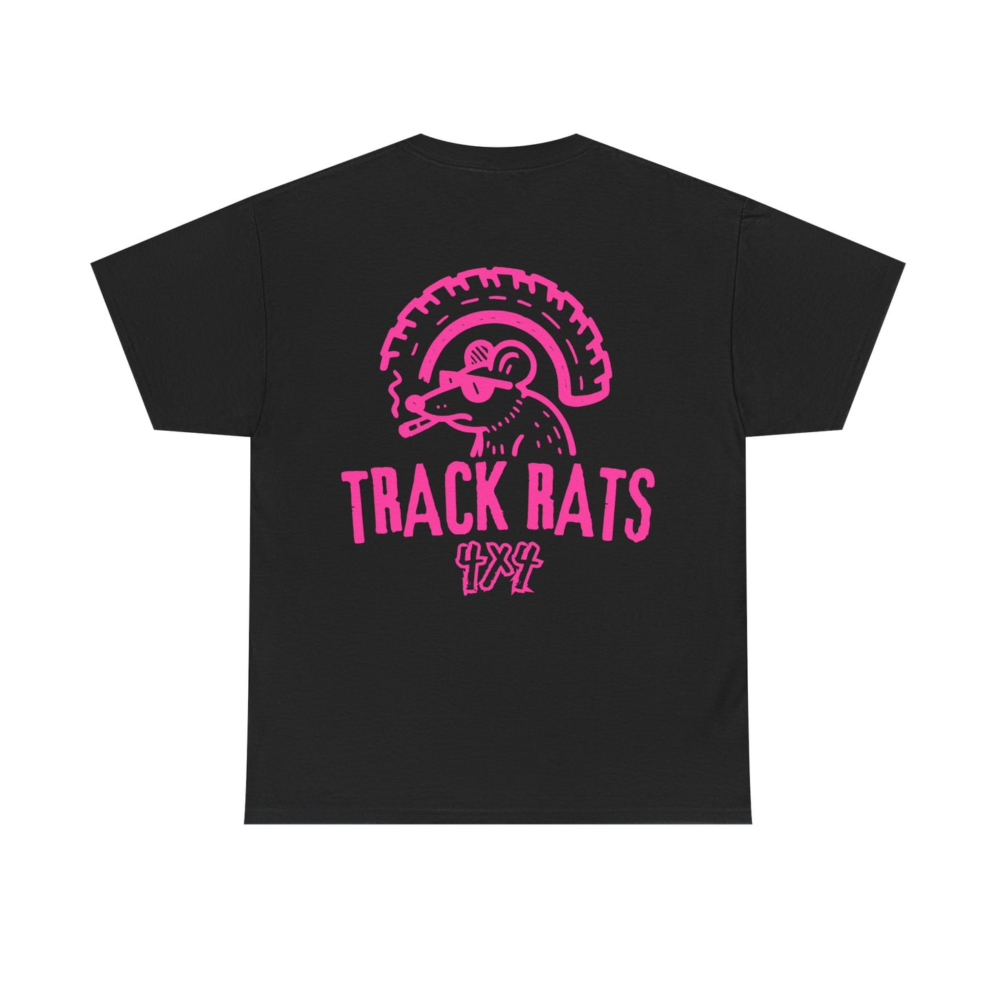 Tracks Rats 4x4 (pink logo) t-shirt
