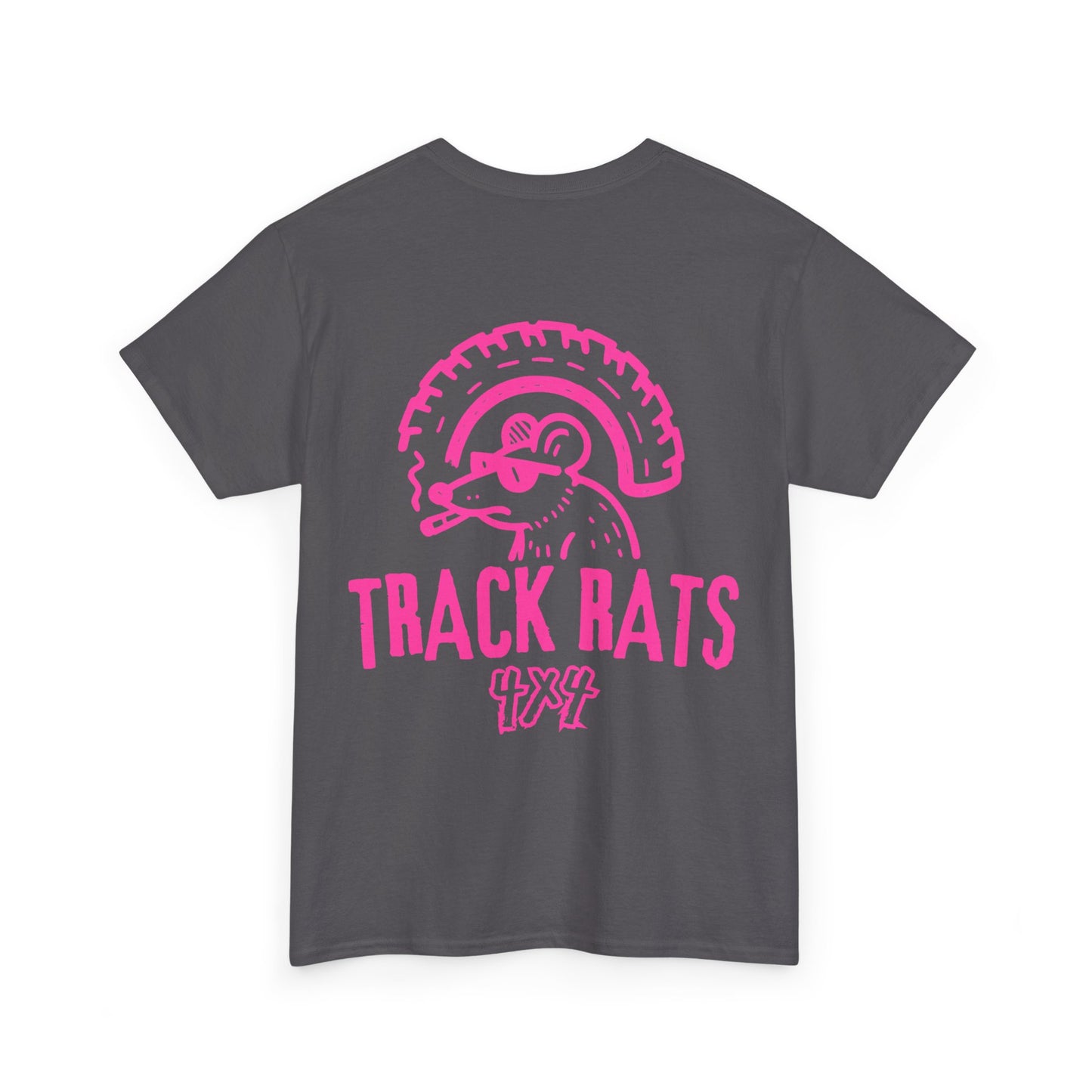 Tracks Rats 4x4 (pink logo) t-shirt