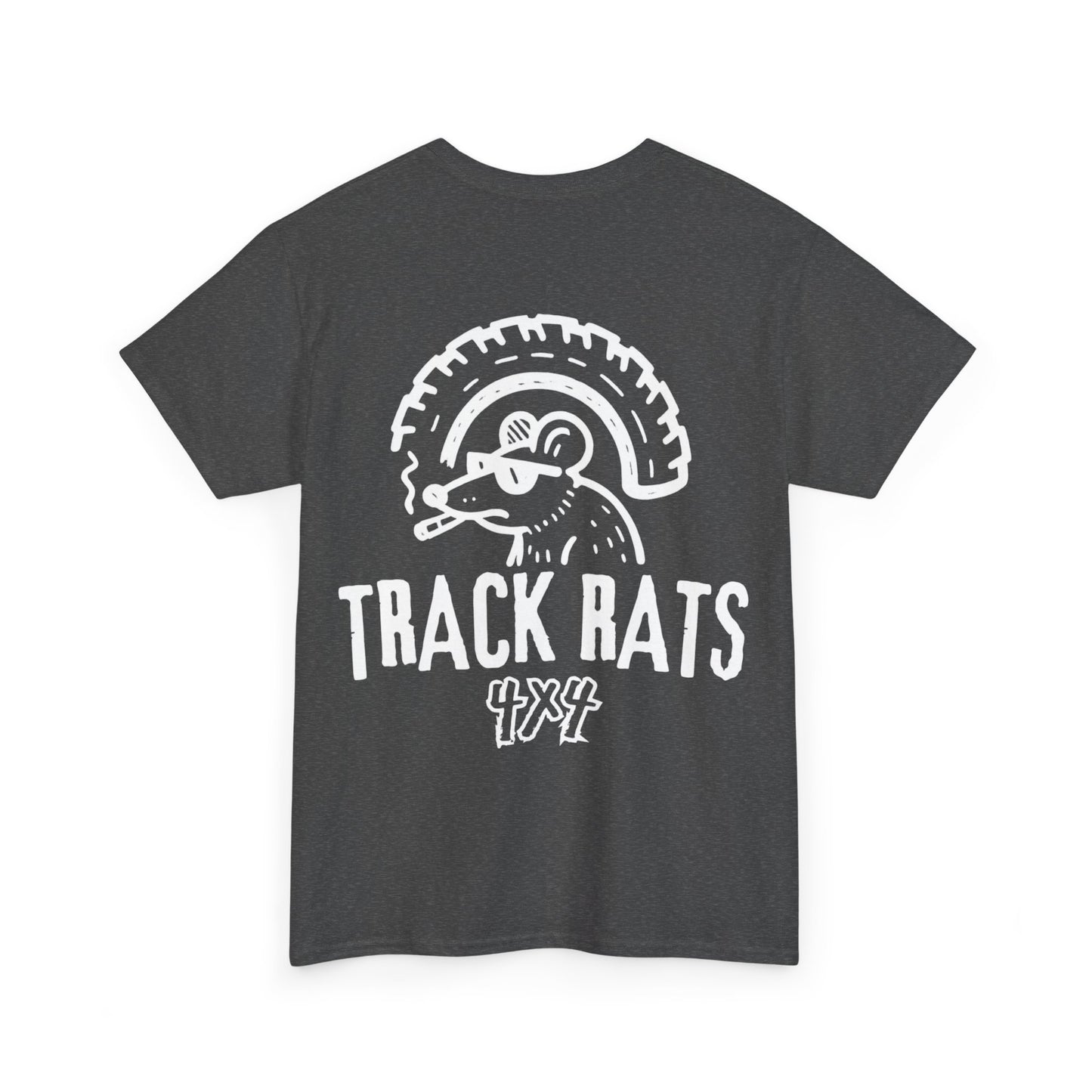 Track Rats 4x4 (white logo) t-shirt