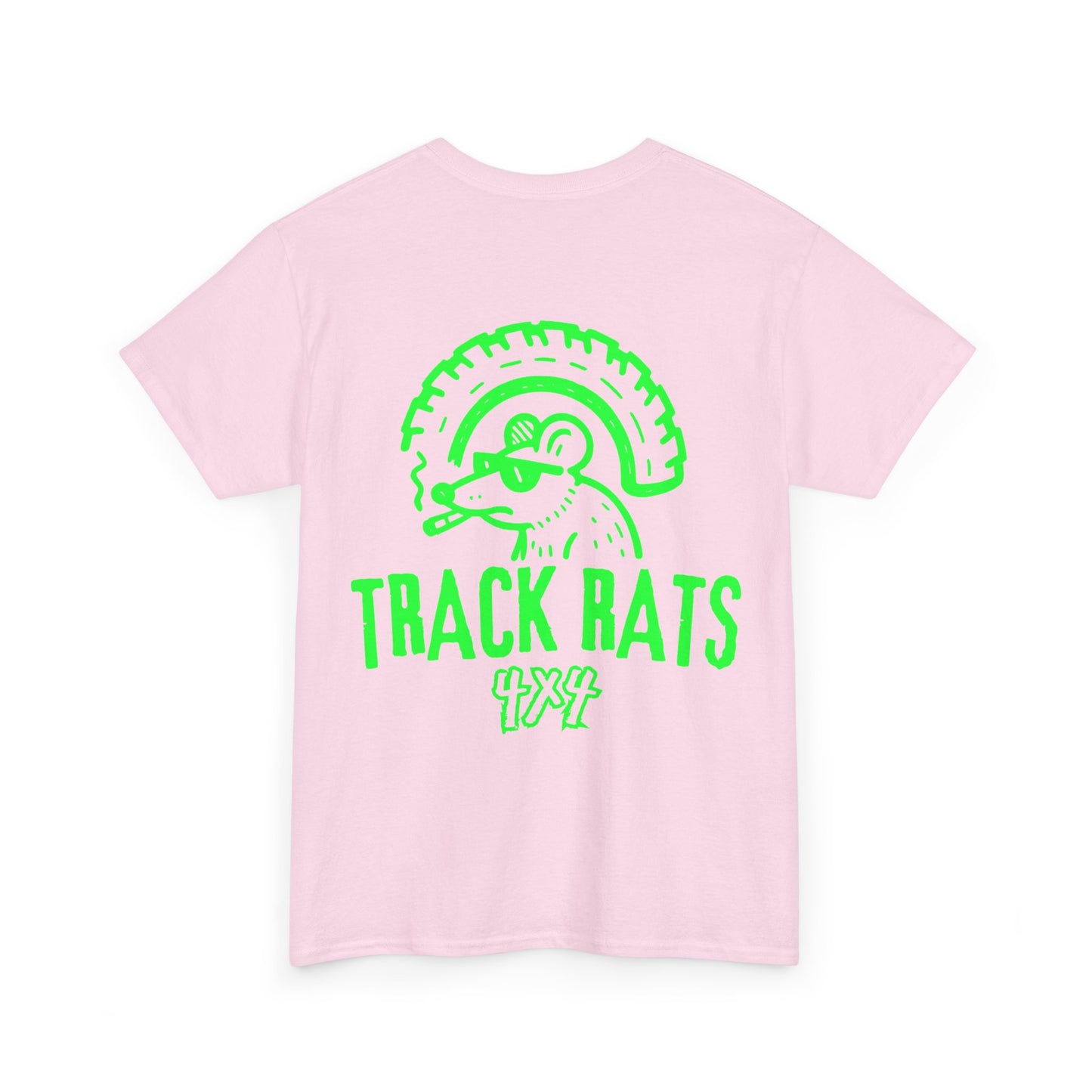 Tracks Rats 4x4 (green logo) t-shirt