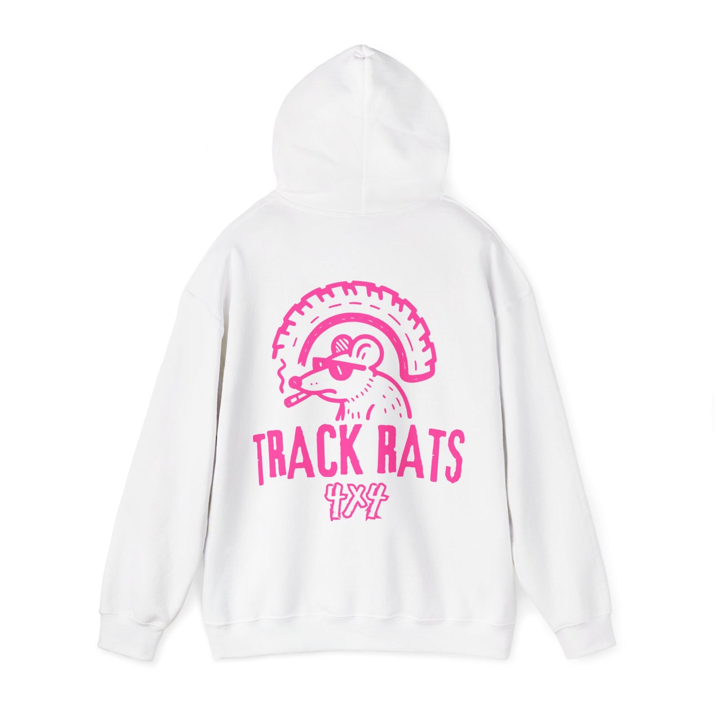 Track Rats 4x4 (pink logo) Hoodie
