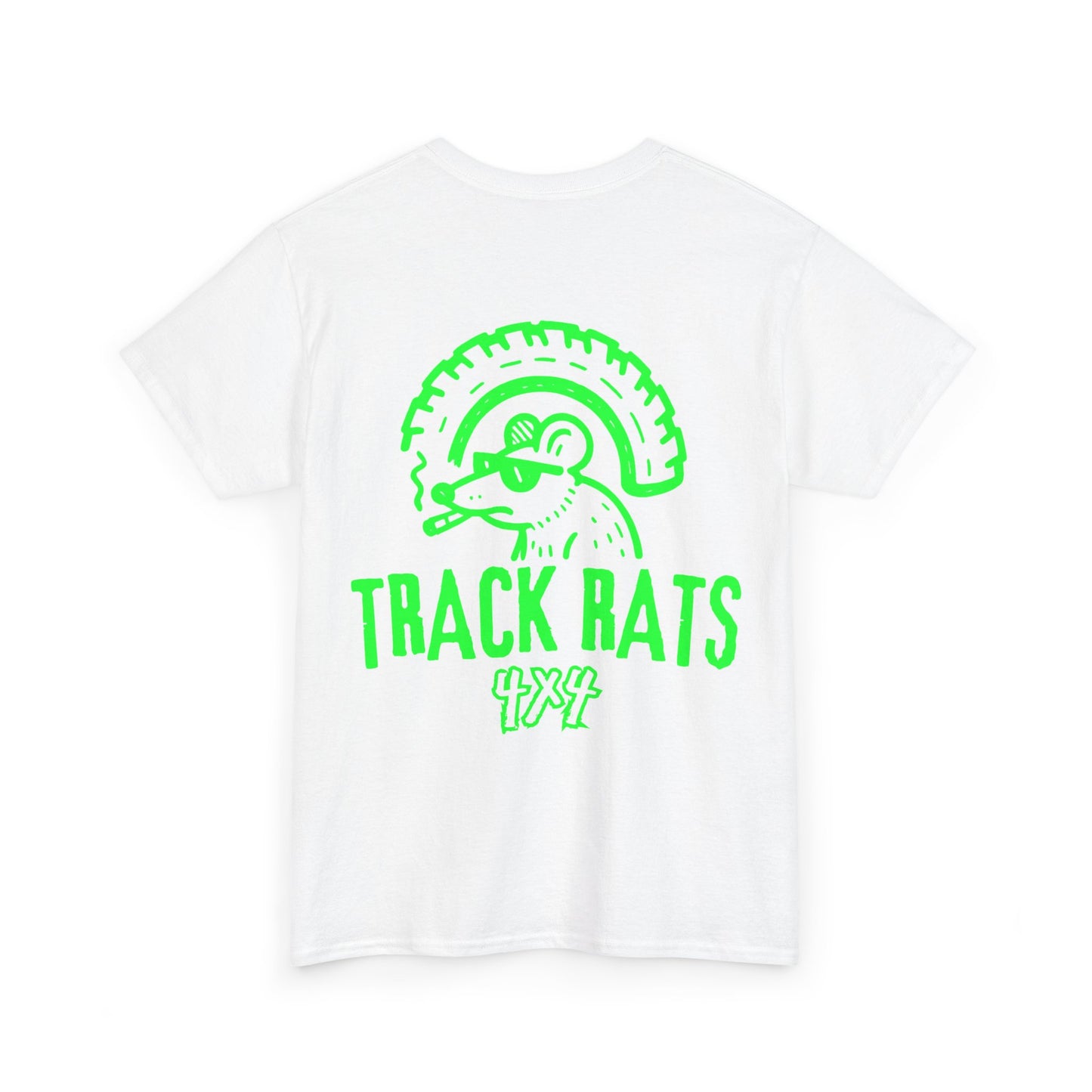 Tracks Rats 4x4 (green logo) t-shirt