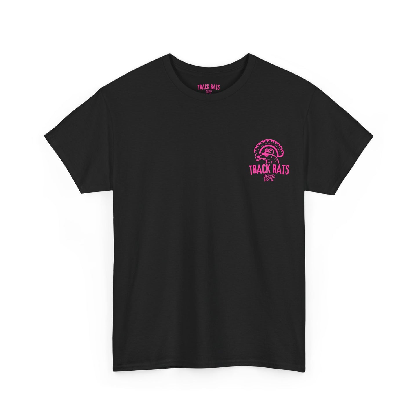 Tracks Rats 4x4 (pink logo) t-shirt