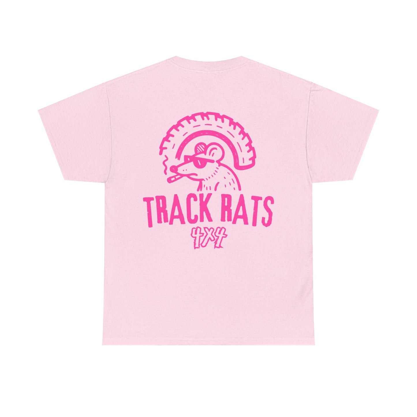 Tracks Rats 4x4 (pink logo) t-shirt