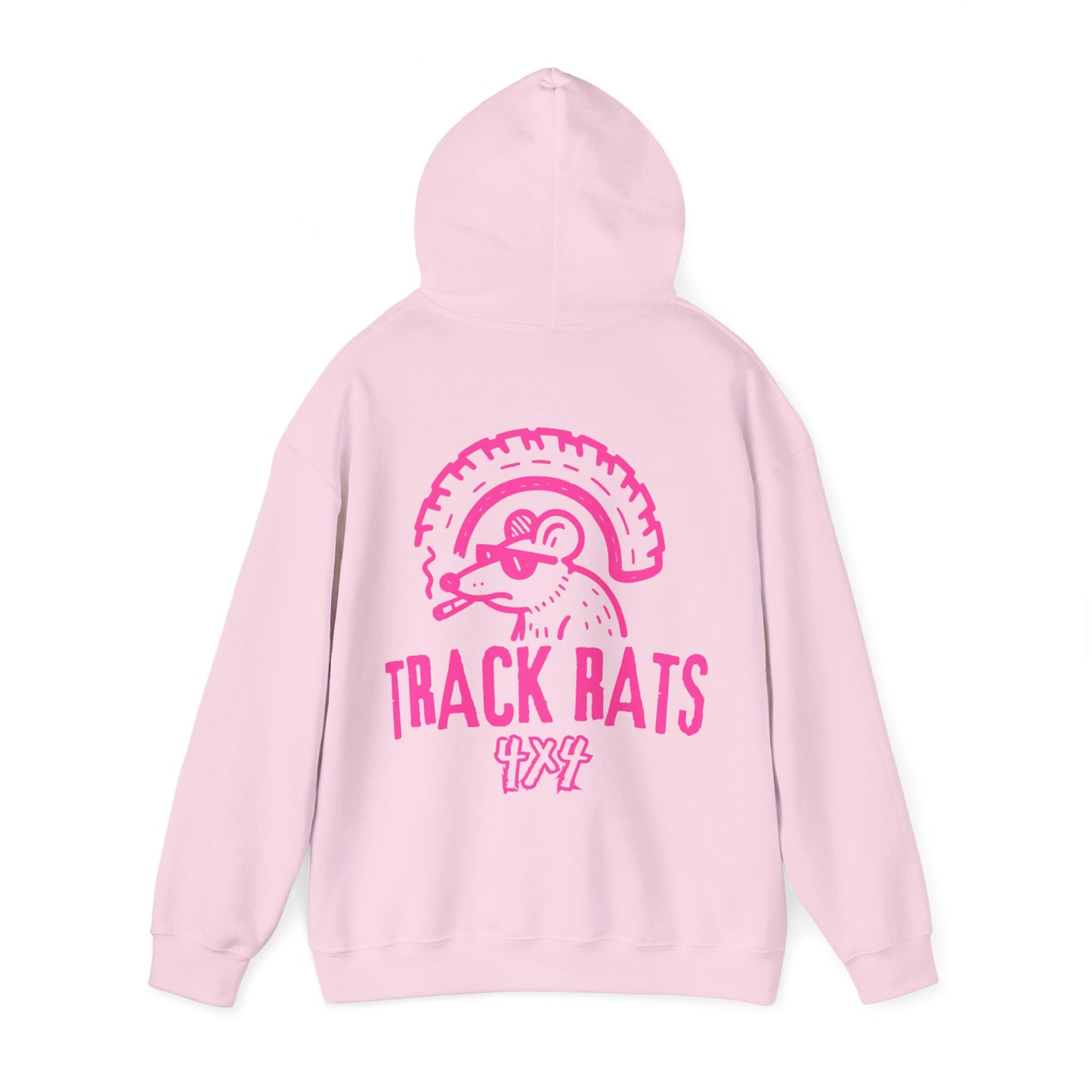 Track Rats 4x4 (pink logo) Hoodie