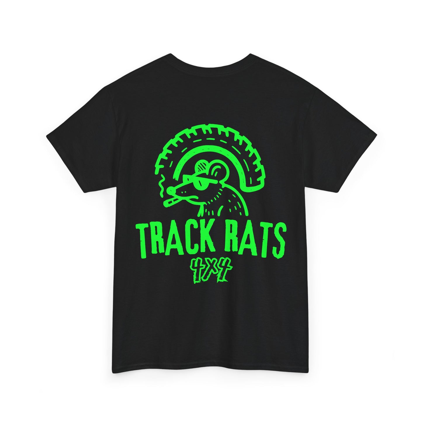 Tracks Rats 4x4 (green logo) t-shirt