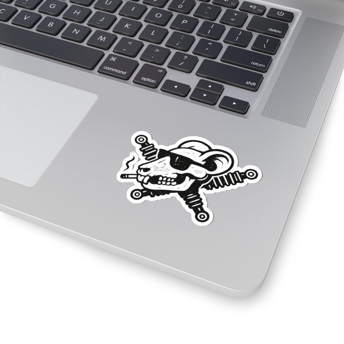 Track Rats 4x4 Skull Shocks Sticker 💀