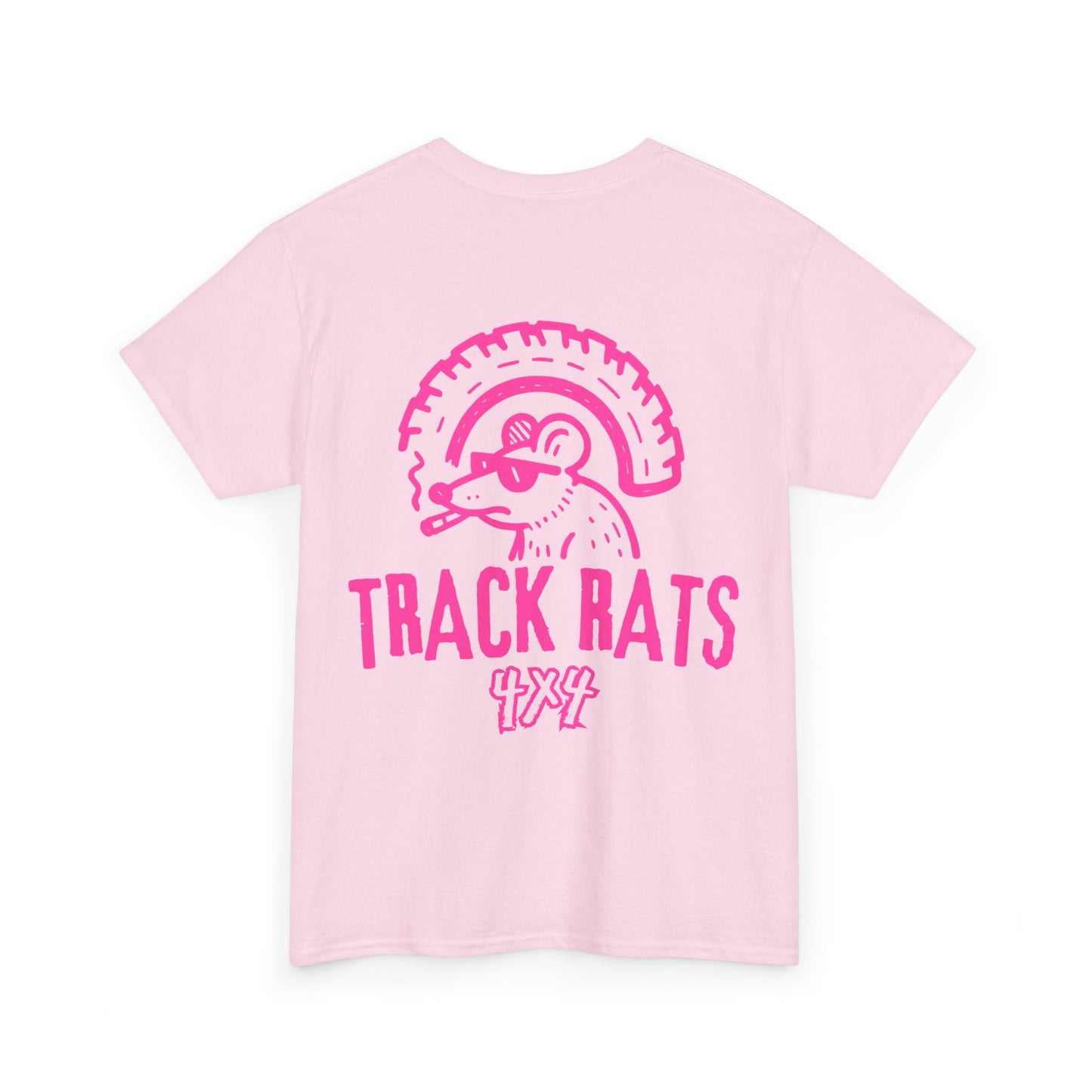 Tracks Rats 4x4 (pink logo) t-shirt