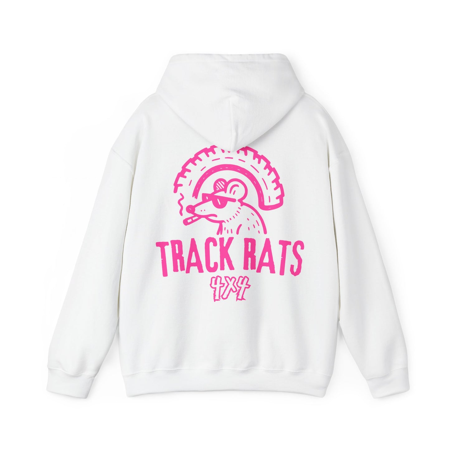 Track Rats 4x4 (pink logo) Hoodie