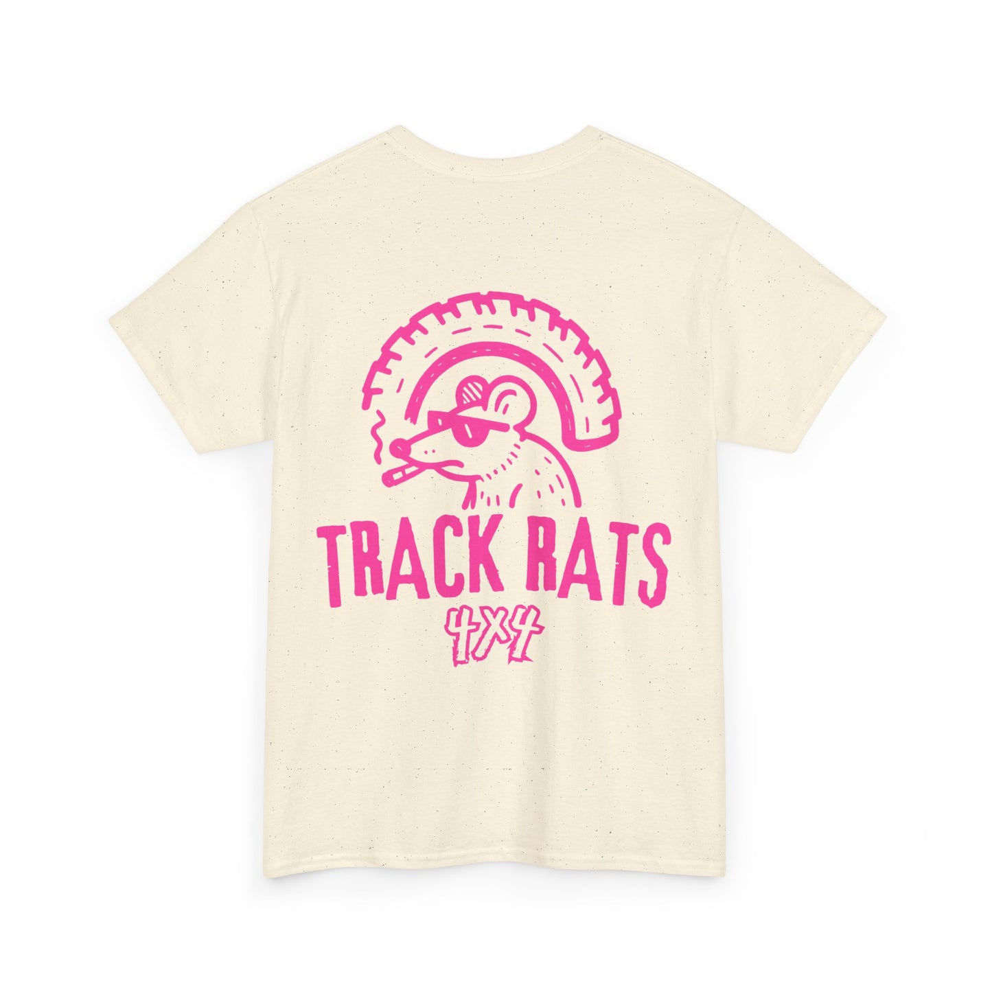 Tracks Rats 4x4 (pink logo) t-shirt