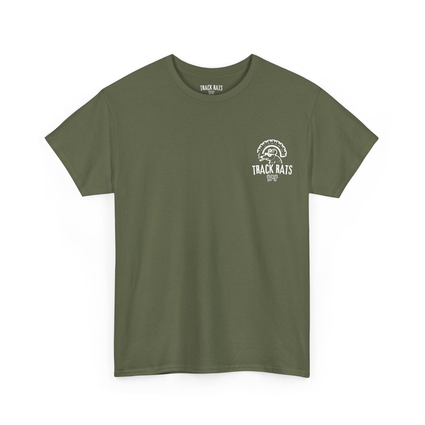 Track Rats 4x4 (white logo) t-shirt