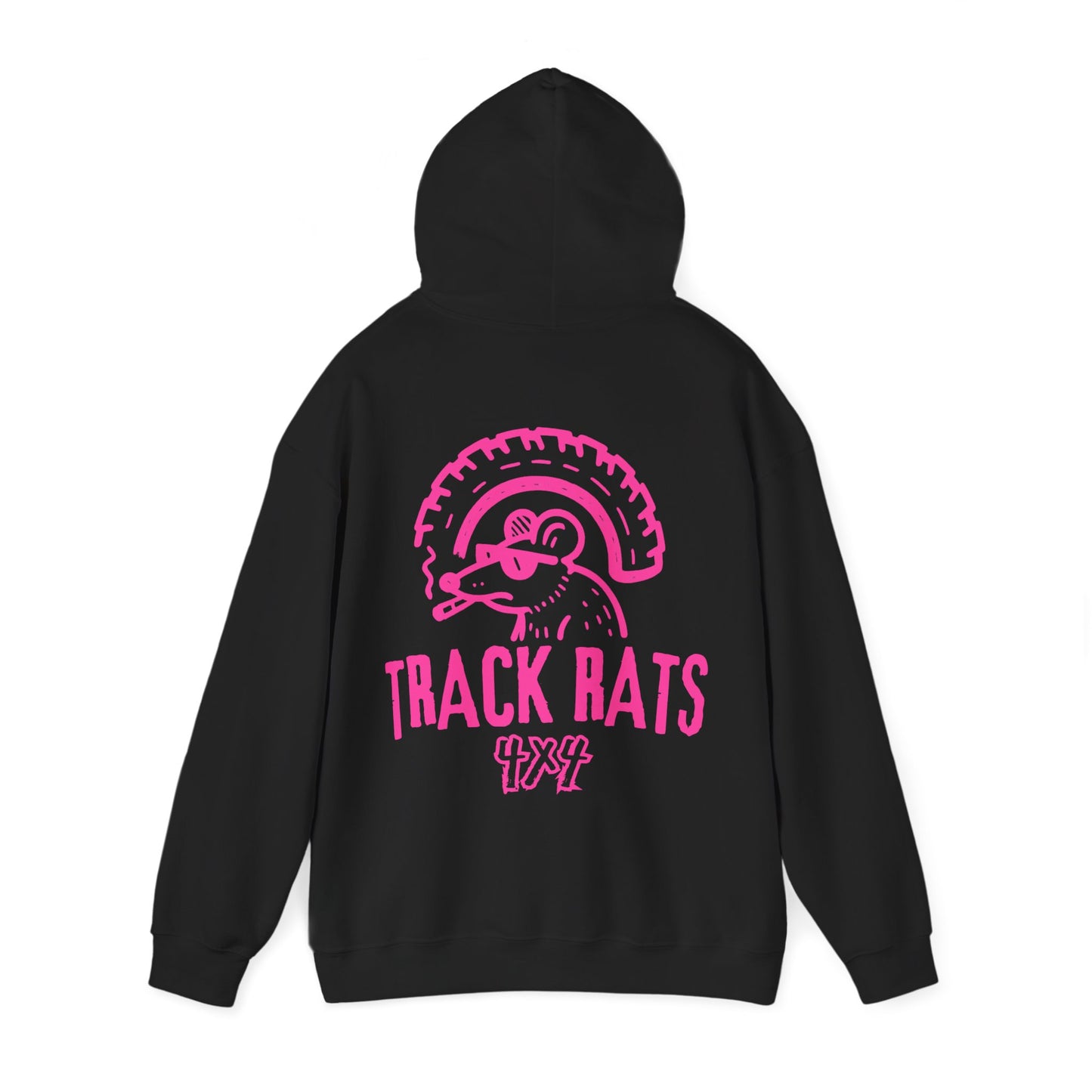 Track Rats 4x4 (pink logo) Hoodie