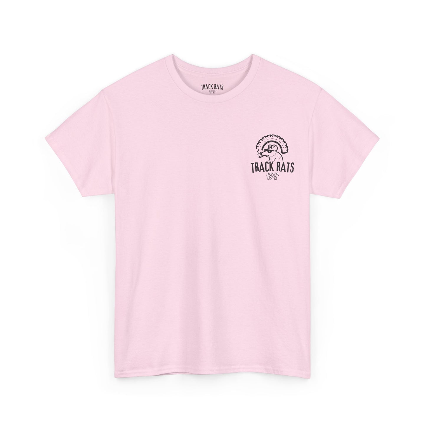 Track Rats 4x4 “off road or off ya head” (black logo) t-shirt