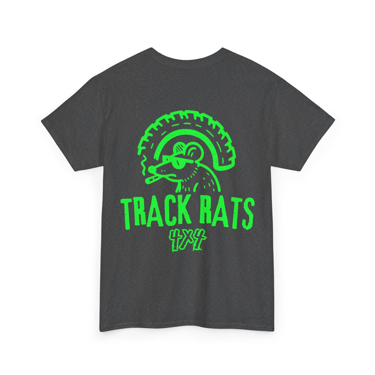 Tracks Rats 4x4 (green logo) t-shirt