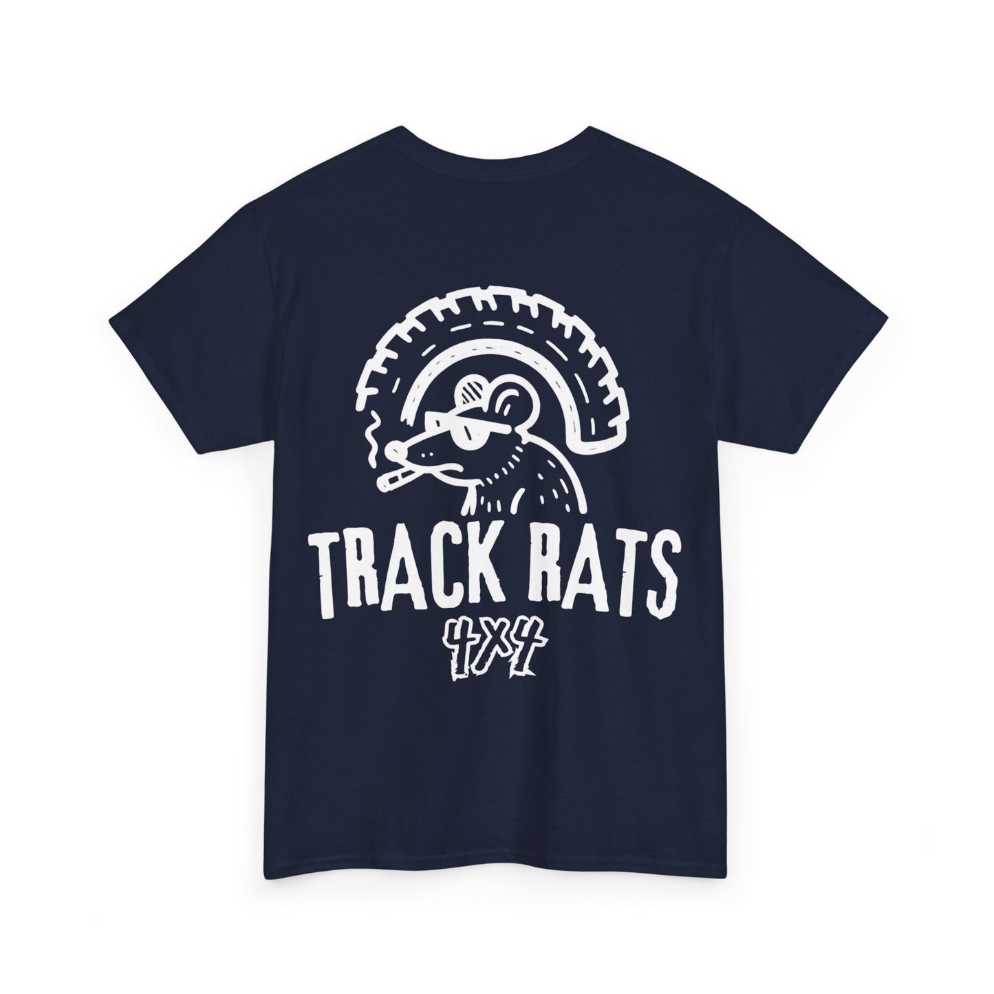 Track Rats 4x4 (white logo) t-shirt