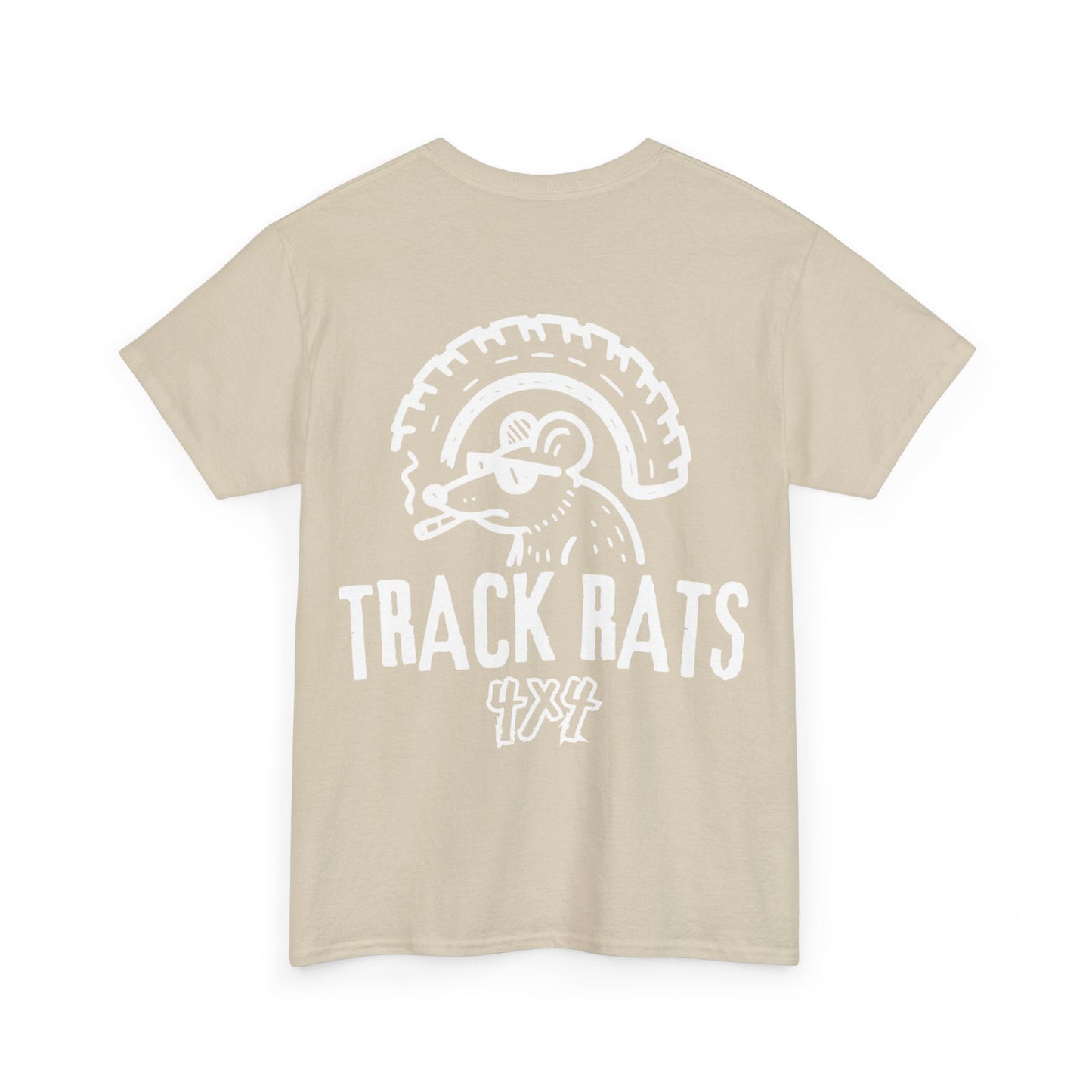 Track Rats 4x4 (white logo) t-shirt