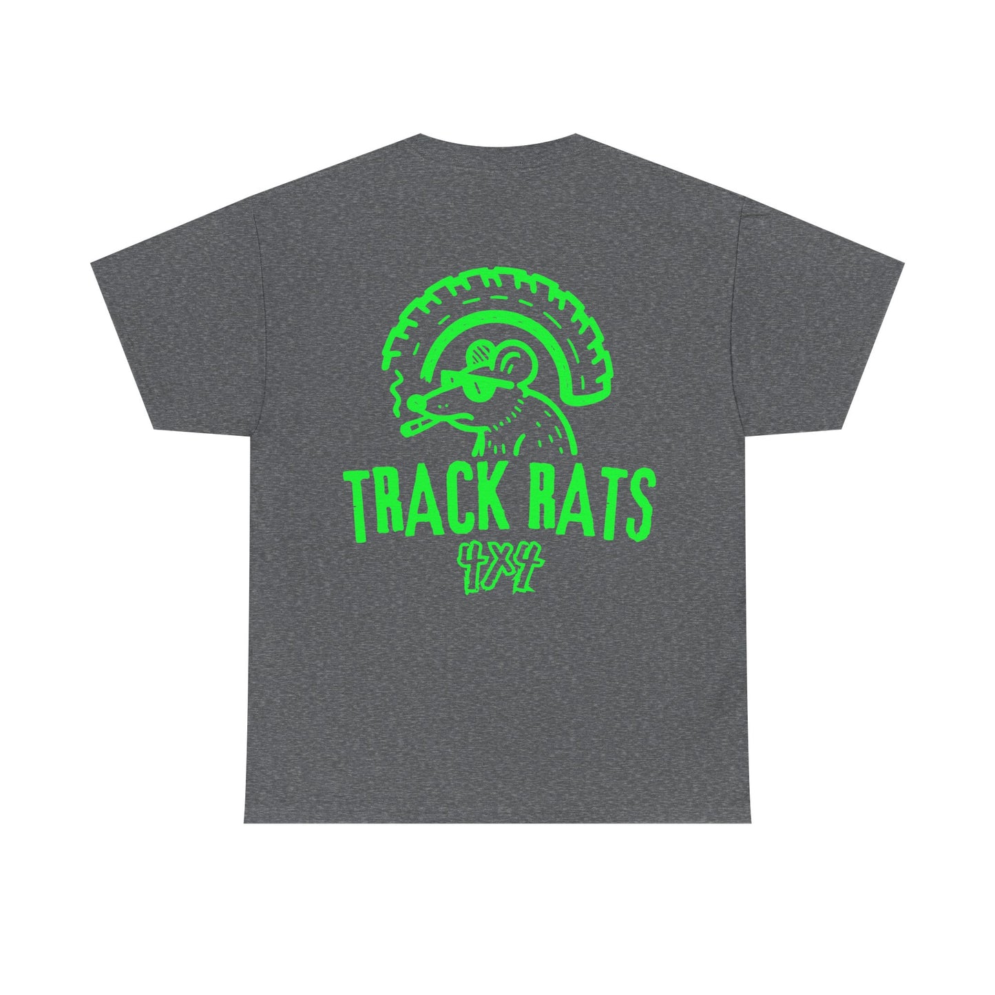 Tracks Rats 4x4 (green logo) t-shirt