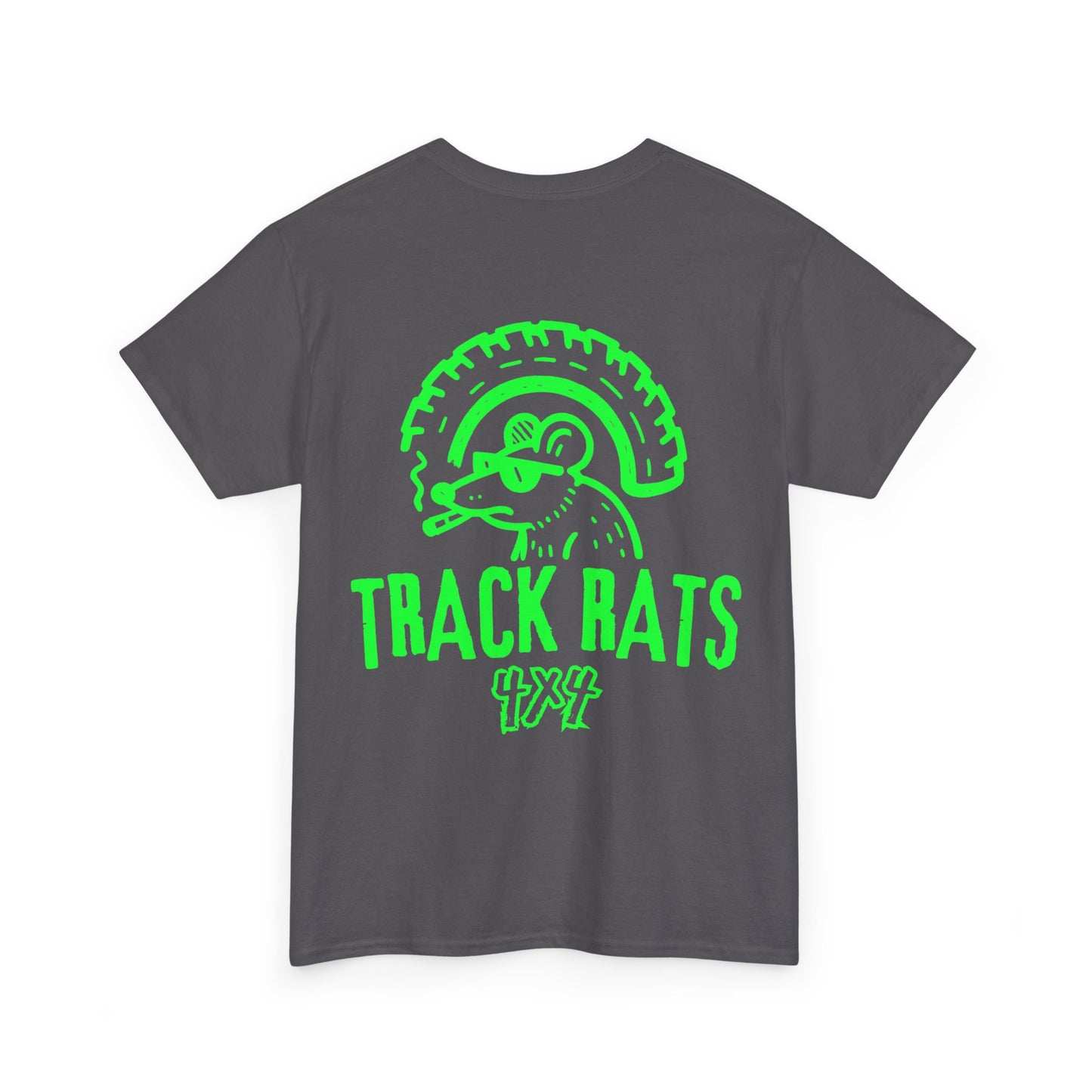 Tracks Rats 4x4 (green logo) t-shirt