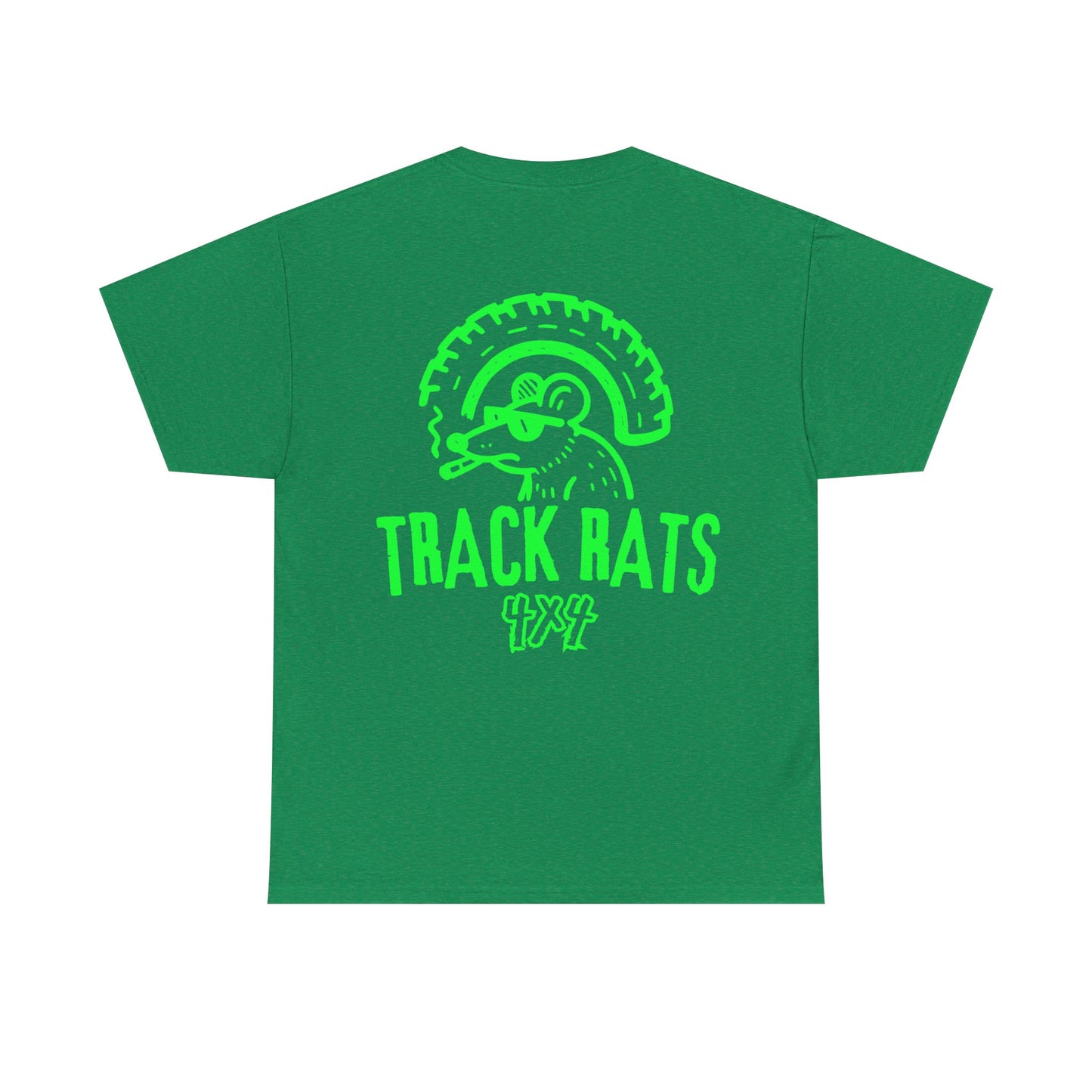 Tracks Rats 4x4 (green logo) t-shirt