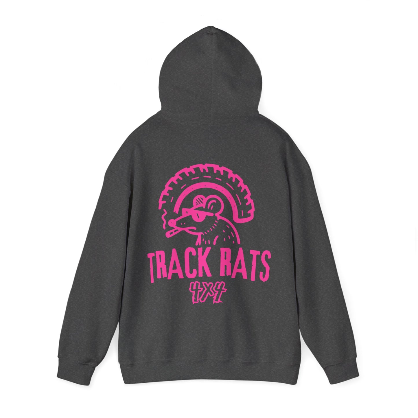 Track Rats 4x4 (pink logo) Hoodie