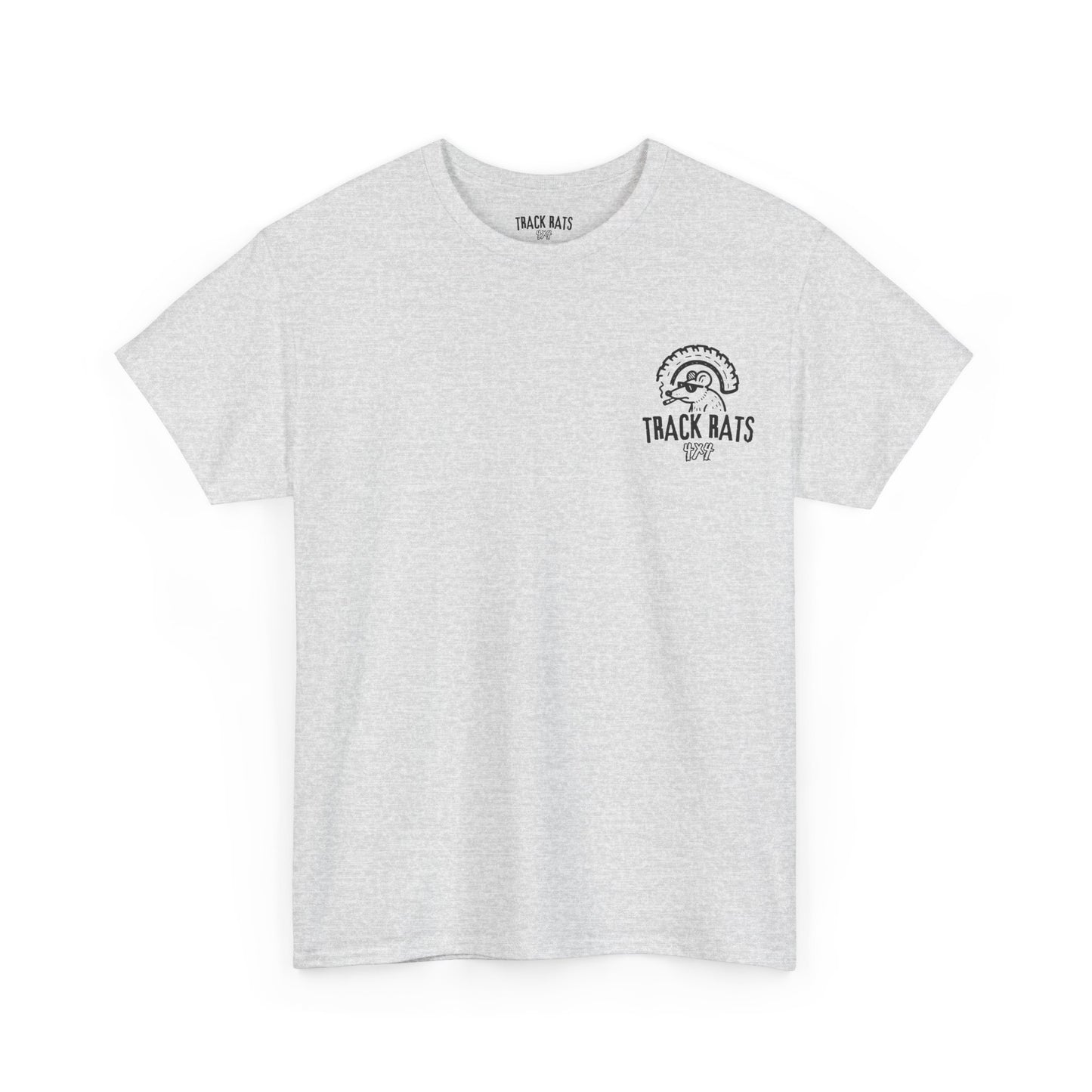 Track Rats 4x4 “off road or off ya head” (black logo) t-shirt