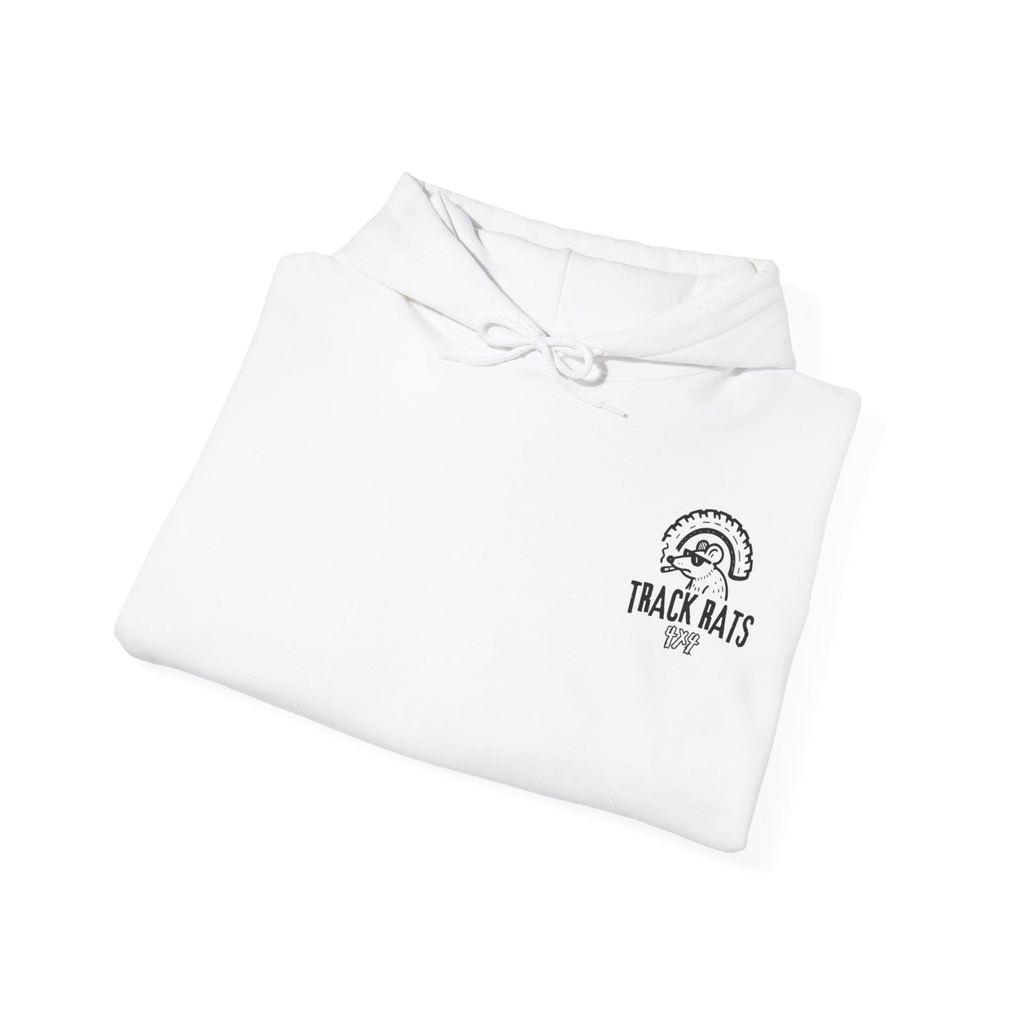 Track Rats 4x4 “off road or off ya head” (black logo) Hoodie