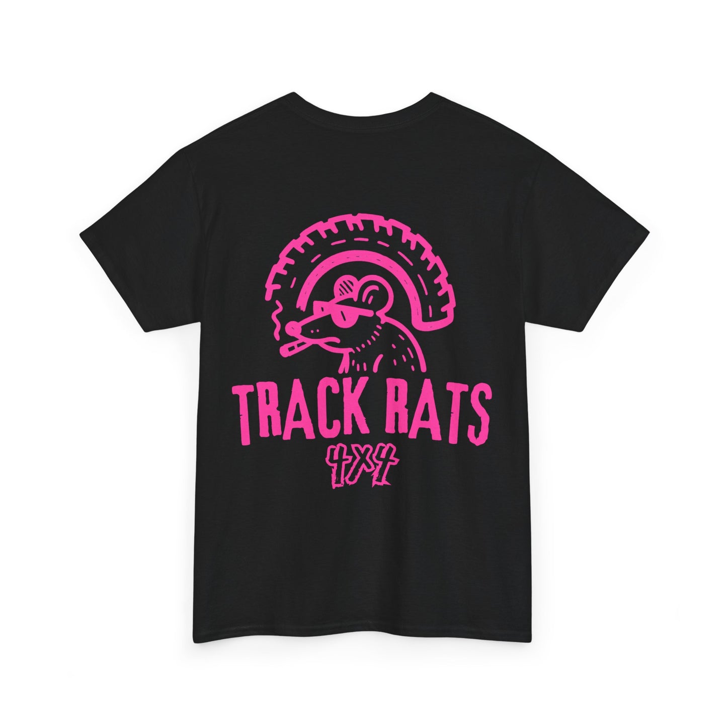 Tracks Rats 4x4 (pink logo) t-shirt