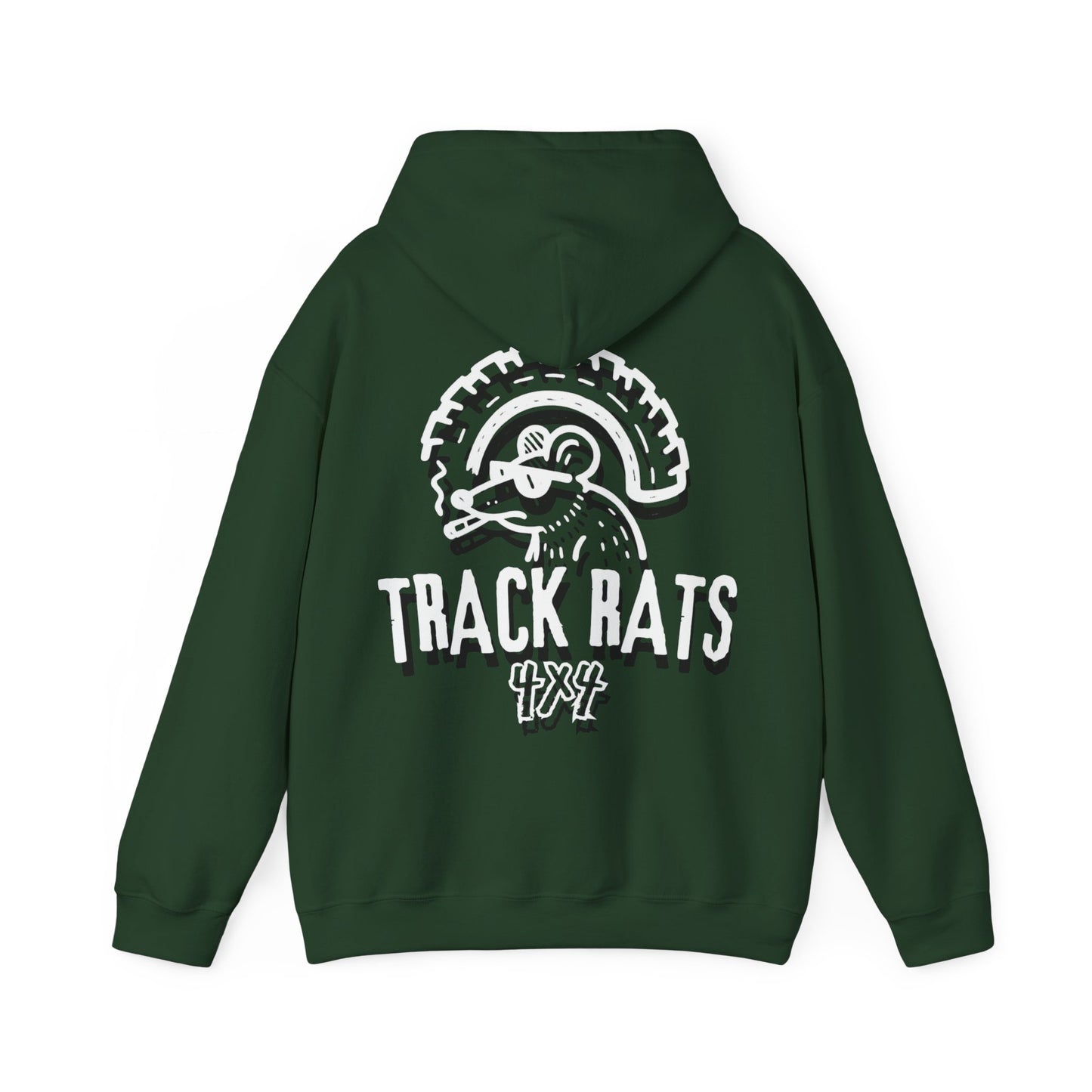 Tracks Rats 4x4 (white logo) hoodie