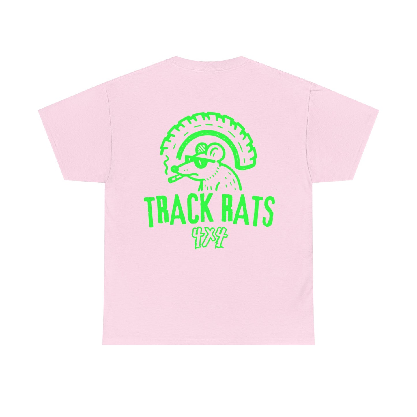 Tracks Rats 4x4 (green logo) t-shirt