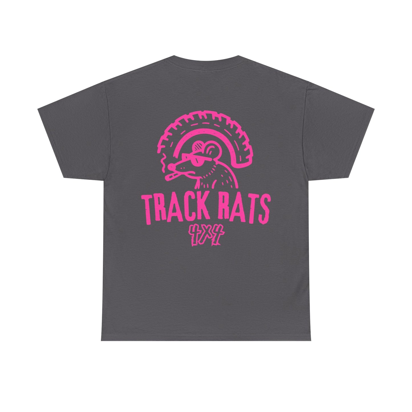 Tracks Rats 4x4 (pink logo) t-shirt