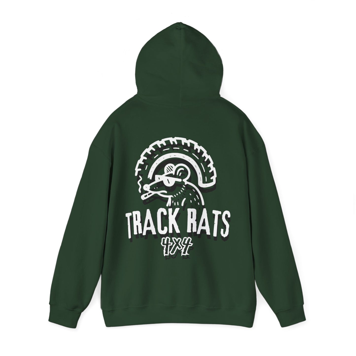 Tracks Rats 4x4 (white logo) hoodie