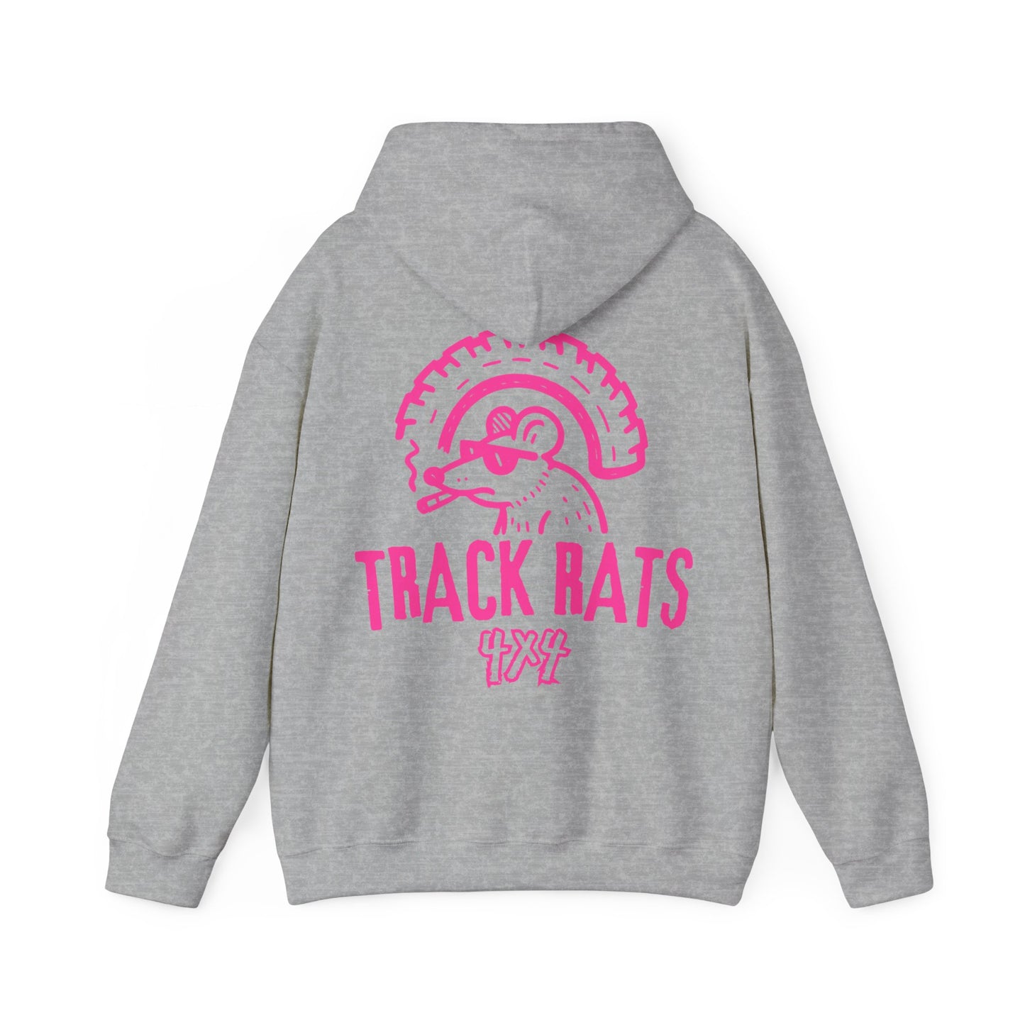 Track Rats 4x4 (pink logo) Hoodie