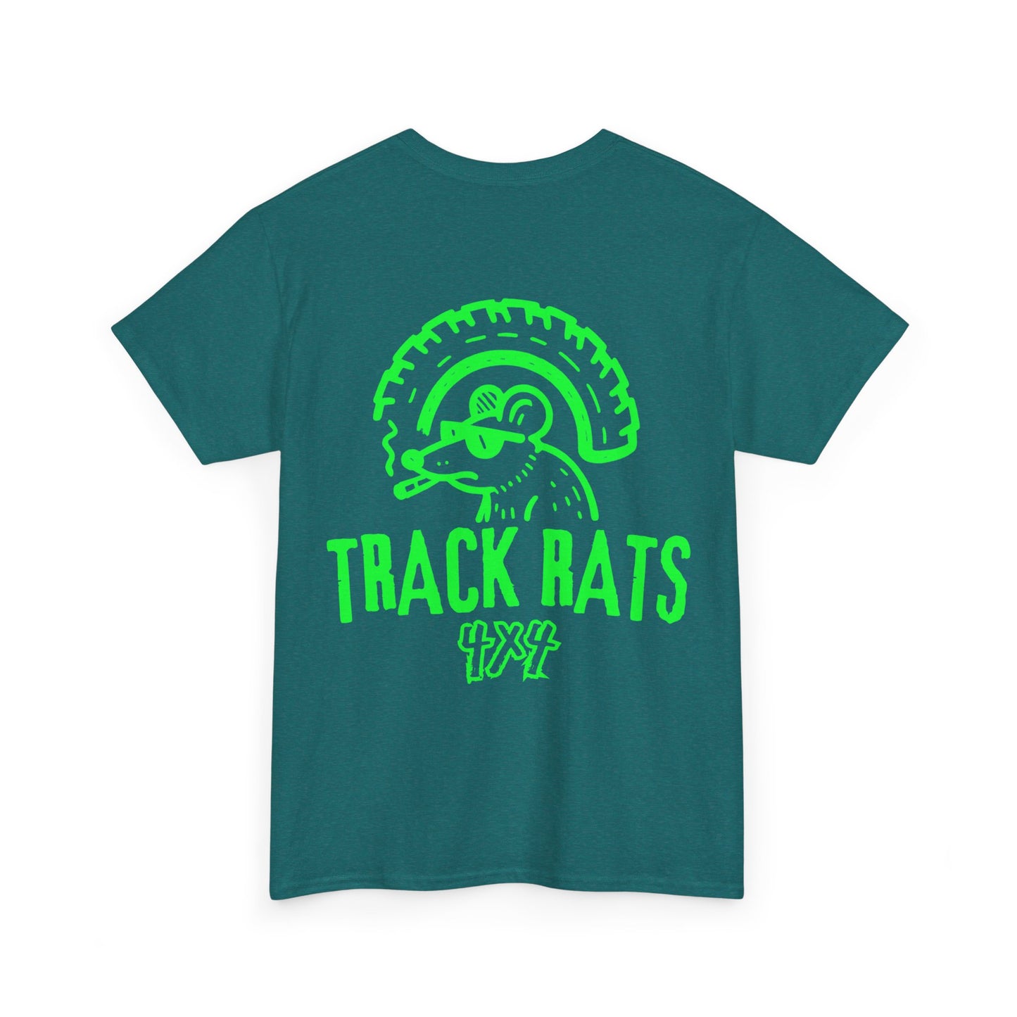 Tracks Rats 4x4 (green logo) t-shirt