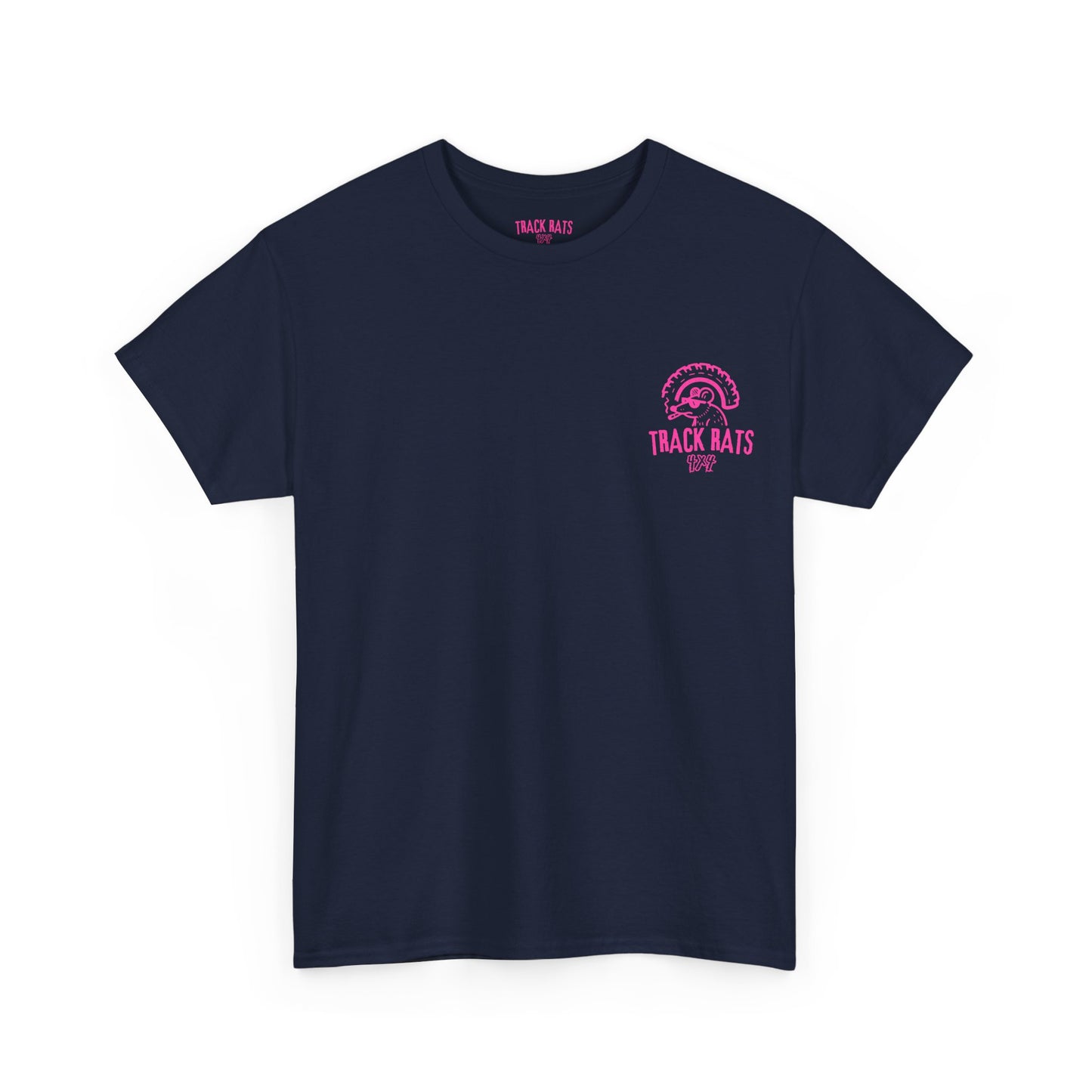 Tracks Rats 4x4 (pink logo) t-shirt