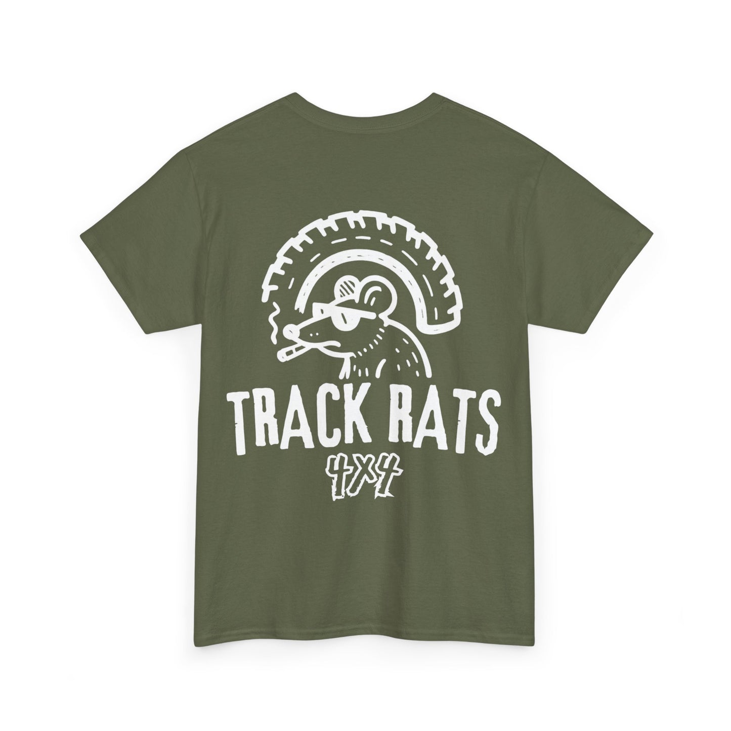 Track Rats 4x4 (white logo) t-shirt